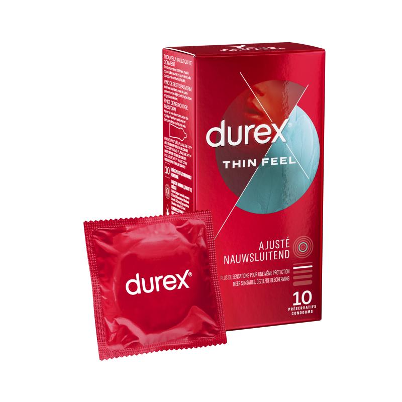 Durex - Kondome Thin Feel - 10 Stücke