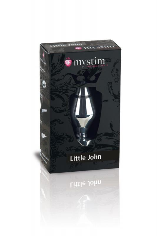 MYSTIM – Little John Analplug – Silber