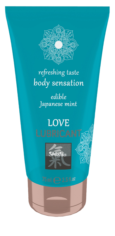 Shiatsu »Japanese Mint Love« Gleitgel mit Geschmack 75ml