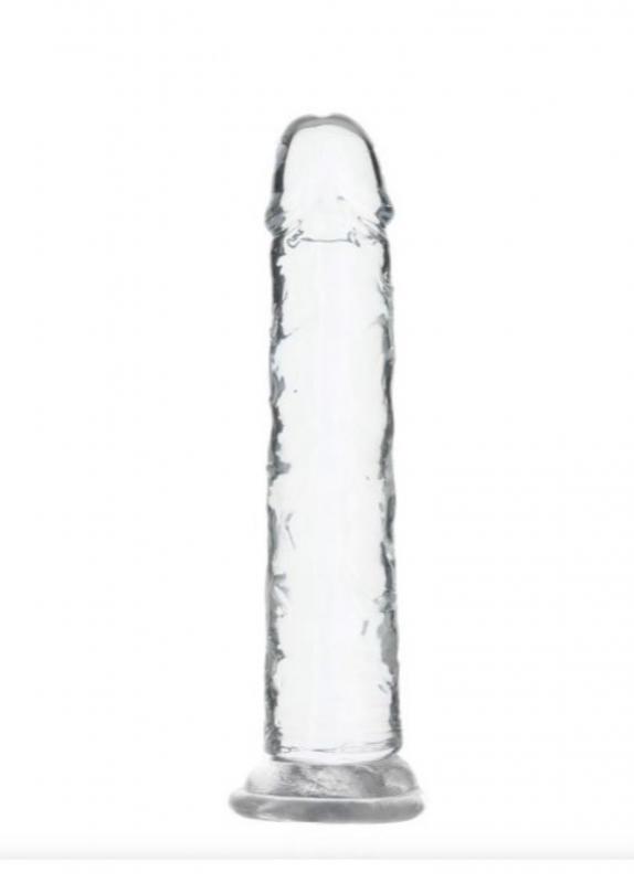 Crystal Addiction - Transparenter Dildo - 18 cm