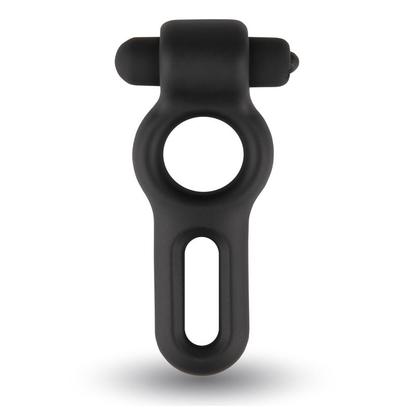 Velv'Or - Rooster Drake Double Ring Design Cock Ring with Vibrating Bullet