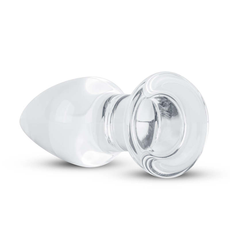 Gildo »Transparent« Analplug aus Glas - 9.4cm
