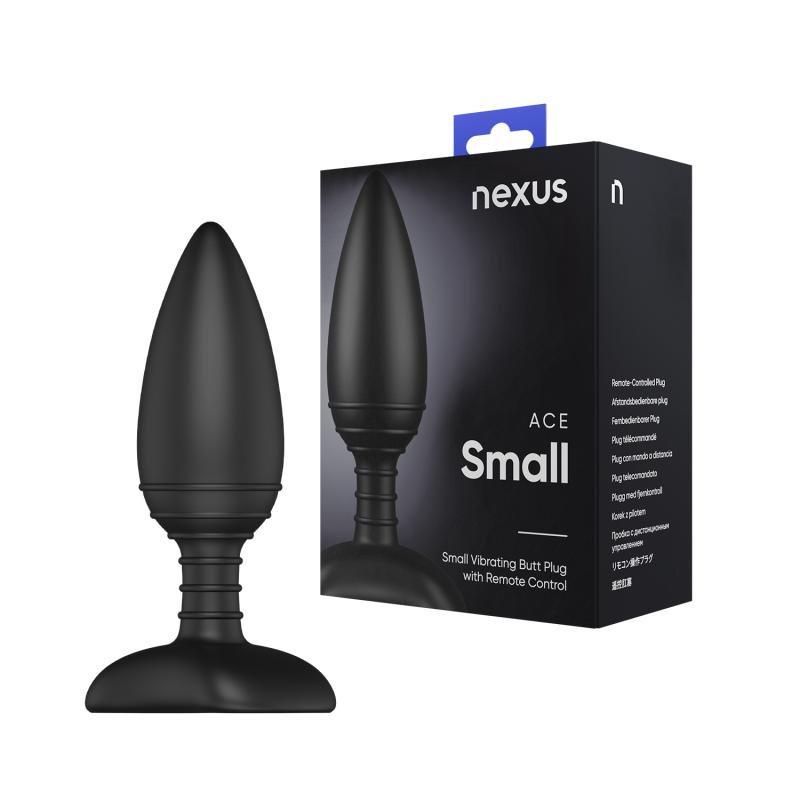 Nexus »Ace Remote Klein« Analplug mit Vibration