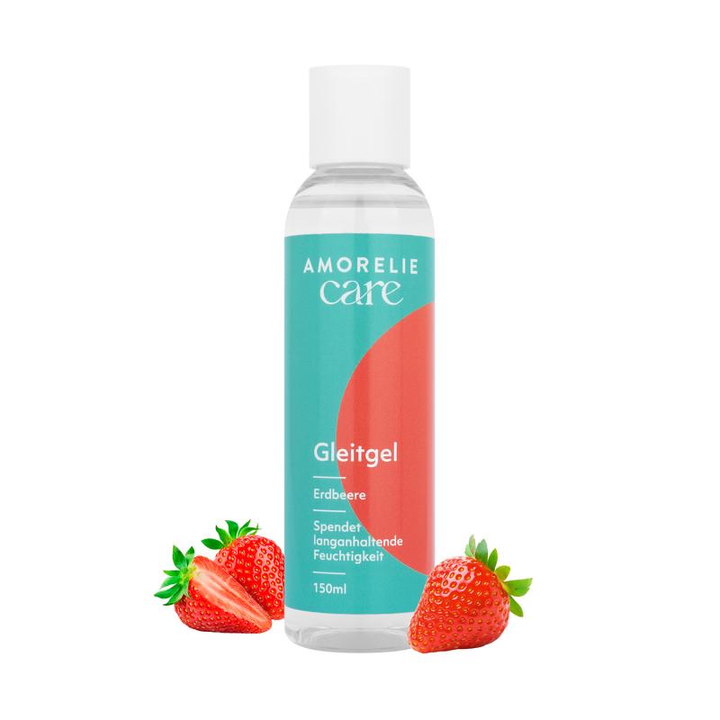 AMORELIE Care »Gleitgel Erdbeere« – 150 ml