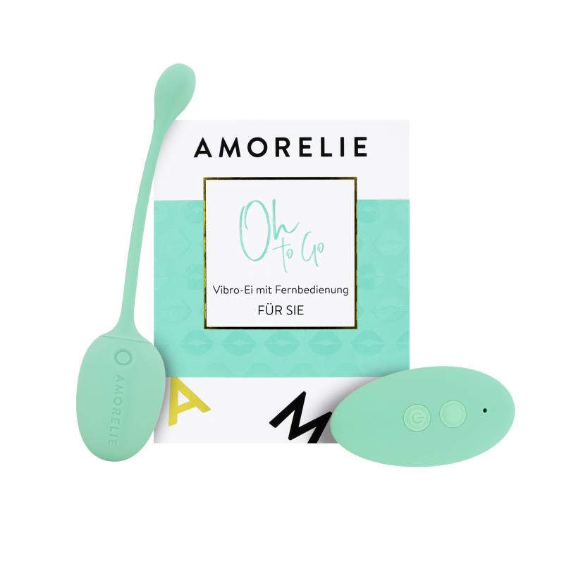 AMORELIE »Oh to Go 2.0« Vibro-Ei mit Fernbedienung