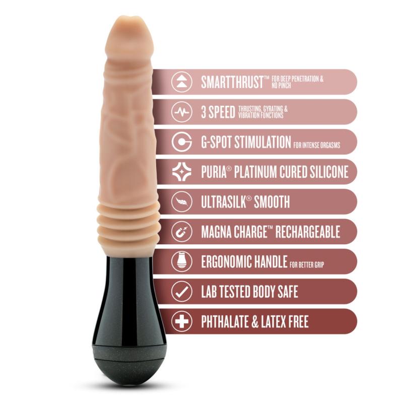 Dr. Skin »Dr. Knight« G-Punkt-Vibrator mit Stoßfunktion
