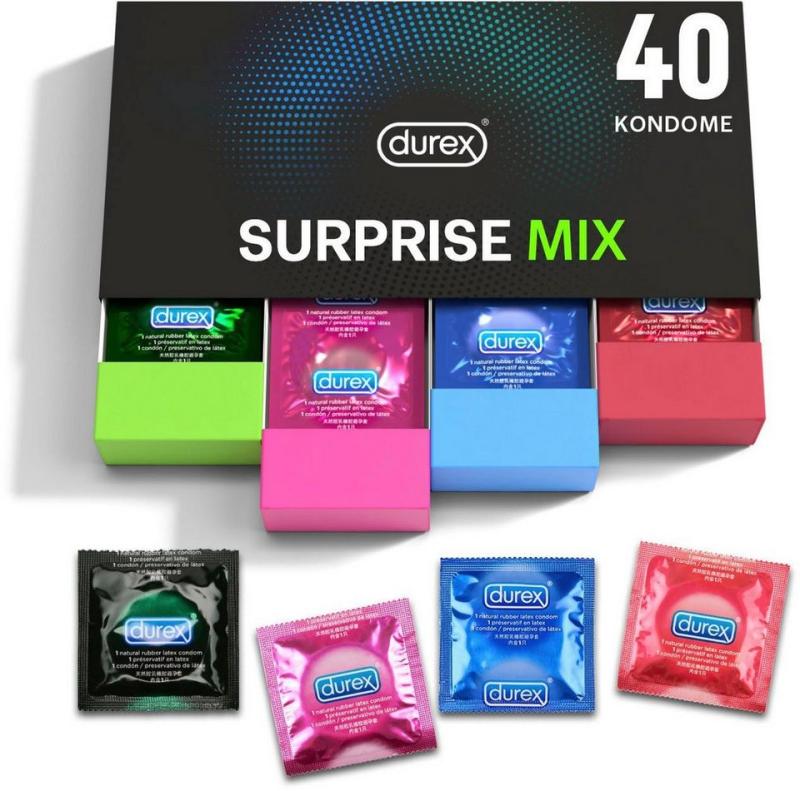 Durex »Surprise Me« Kondombox – 40 Stück