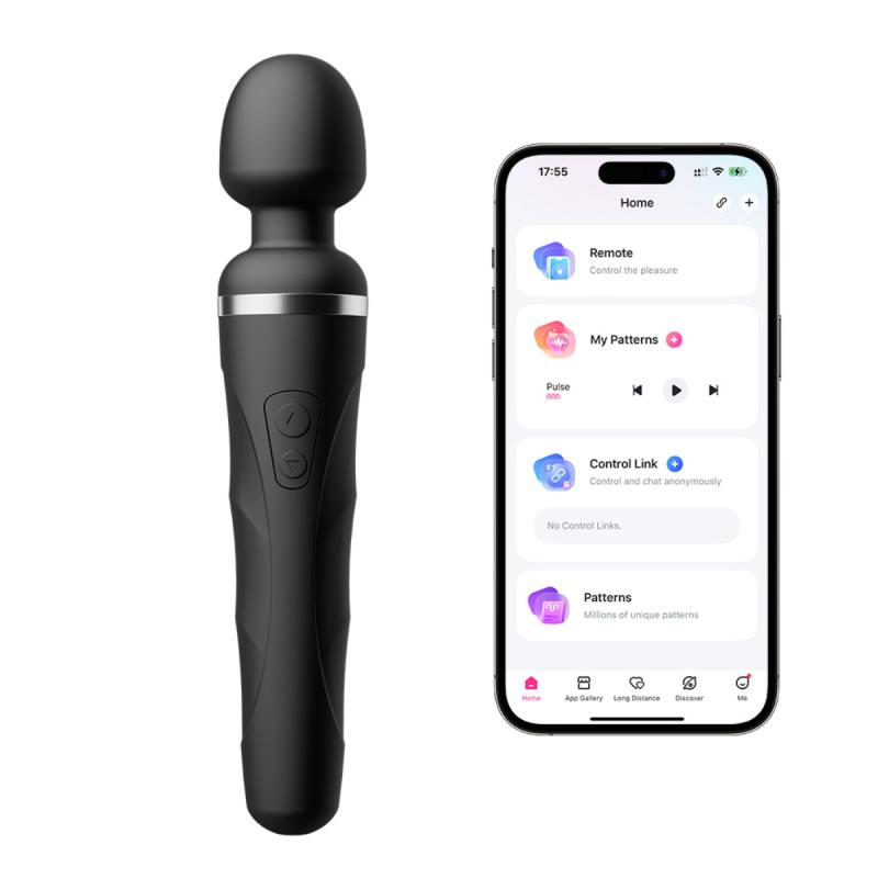 Lovense »Domi 2« App-gesteuerter Mini-Wand-Vibrator