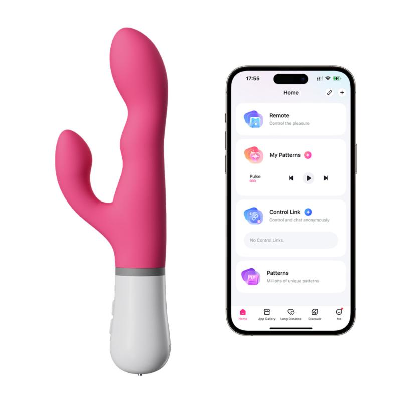 Lovense - Nora G-Punkt Vibrator Mit App - Pink