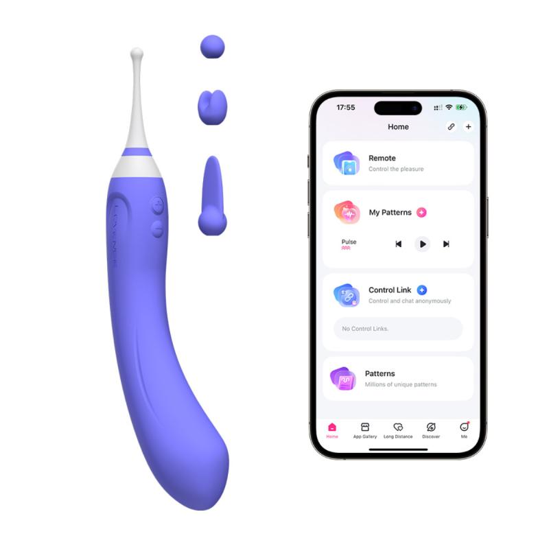 Lovense »Hyphy Dual« Klitoris & G-Punkt Vibrator