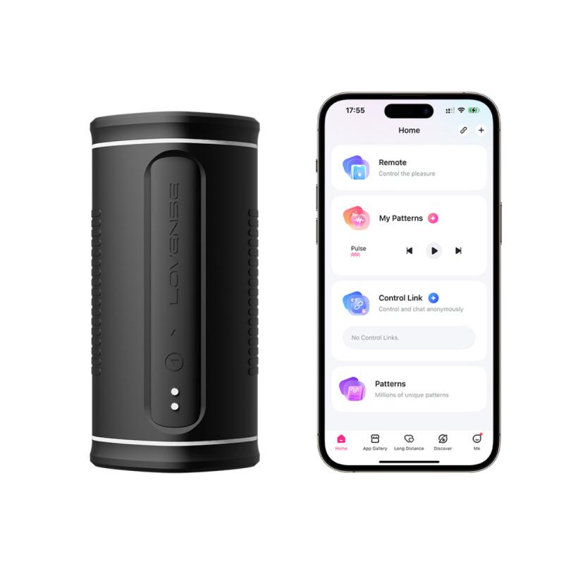 Lovense - Automatischer Masturbator Mit App - Schwarz