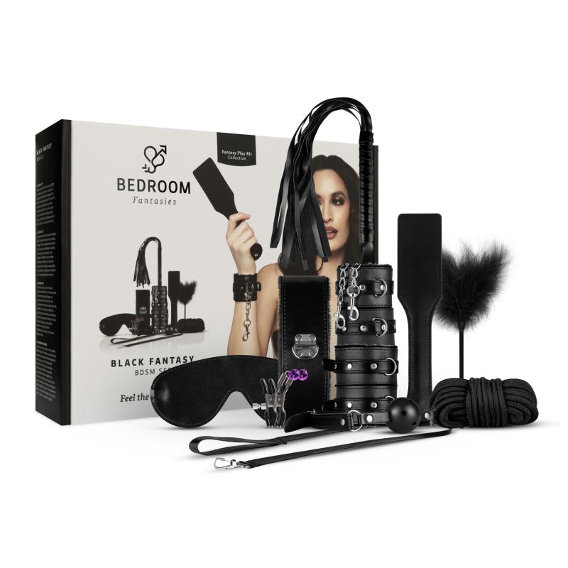 Bedroom Fantasies - Black Fantasy - BDSM Set