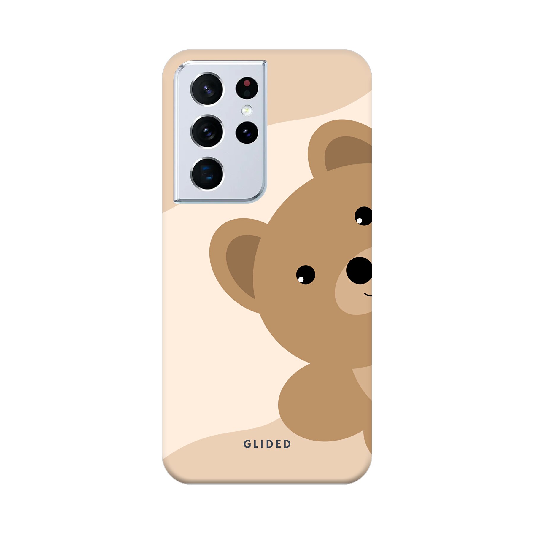BearLove Left - Samsung Galaxy S21 Ultra 5G Handyhülle - Tough case