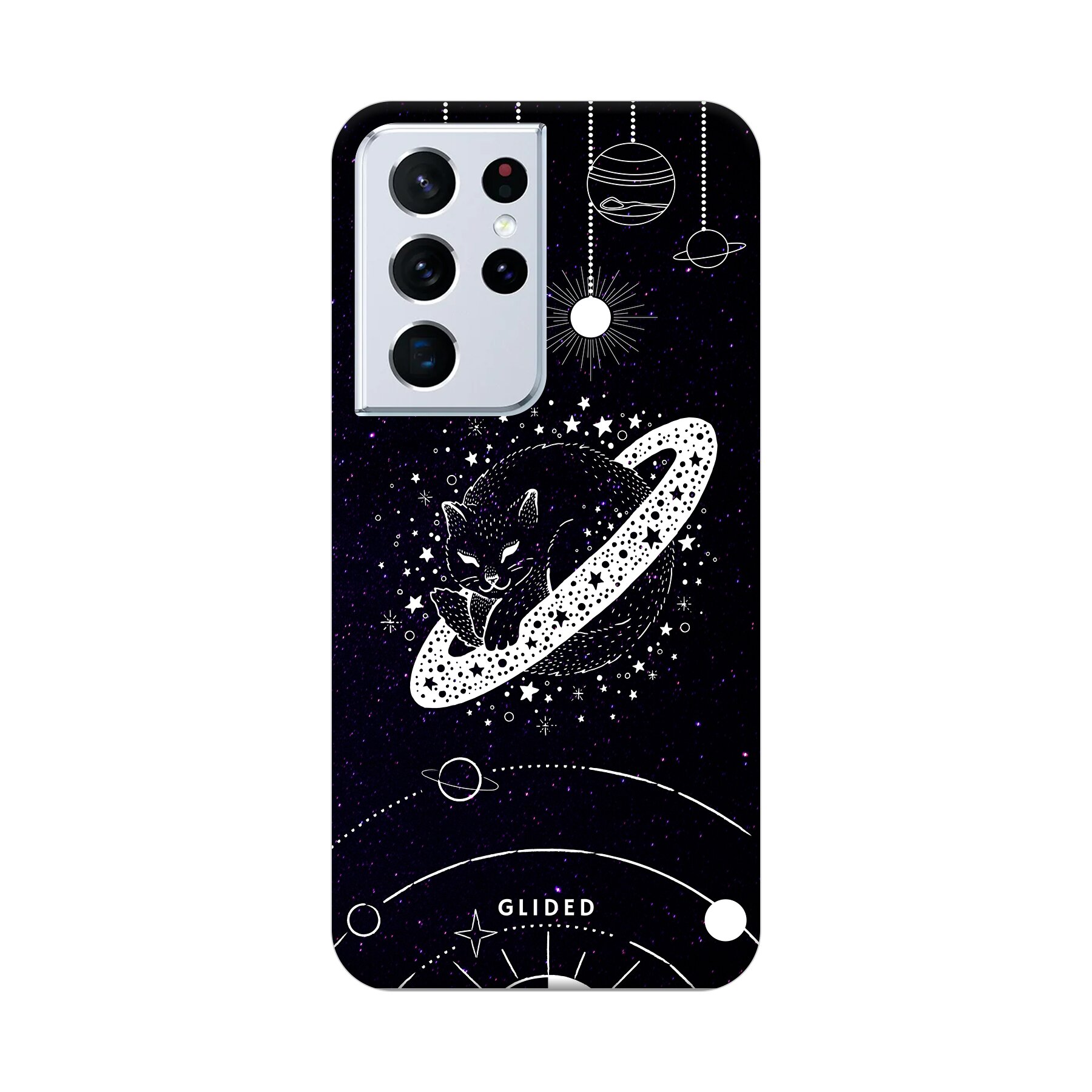 Astro Whiskers - Samsung Galaxy S21 Ultra 5G Handyhülle - Hard Case