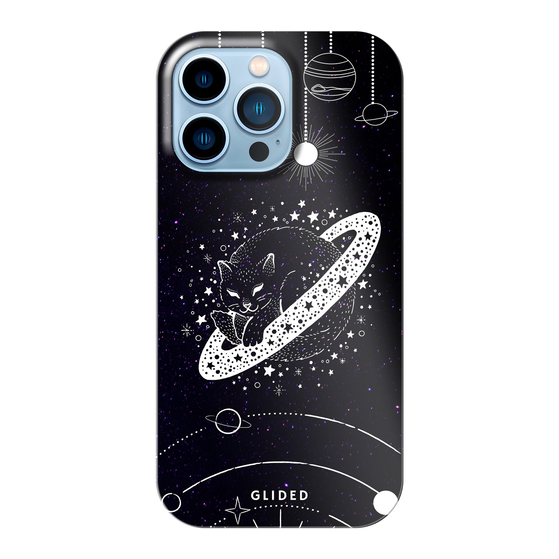 Astro Whiskers - iPhone 14 Pro Max Handyhülle - Bumper case