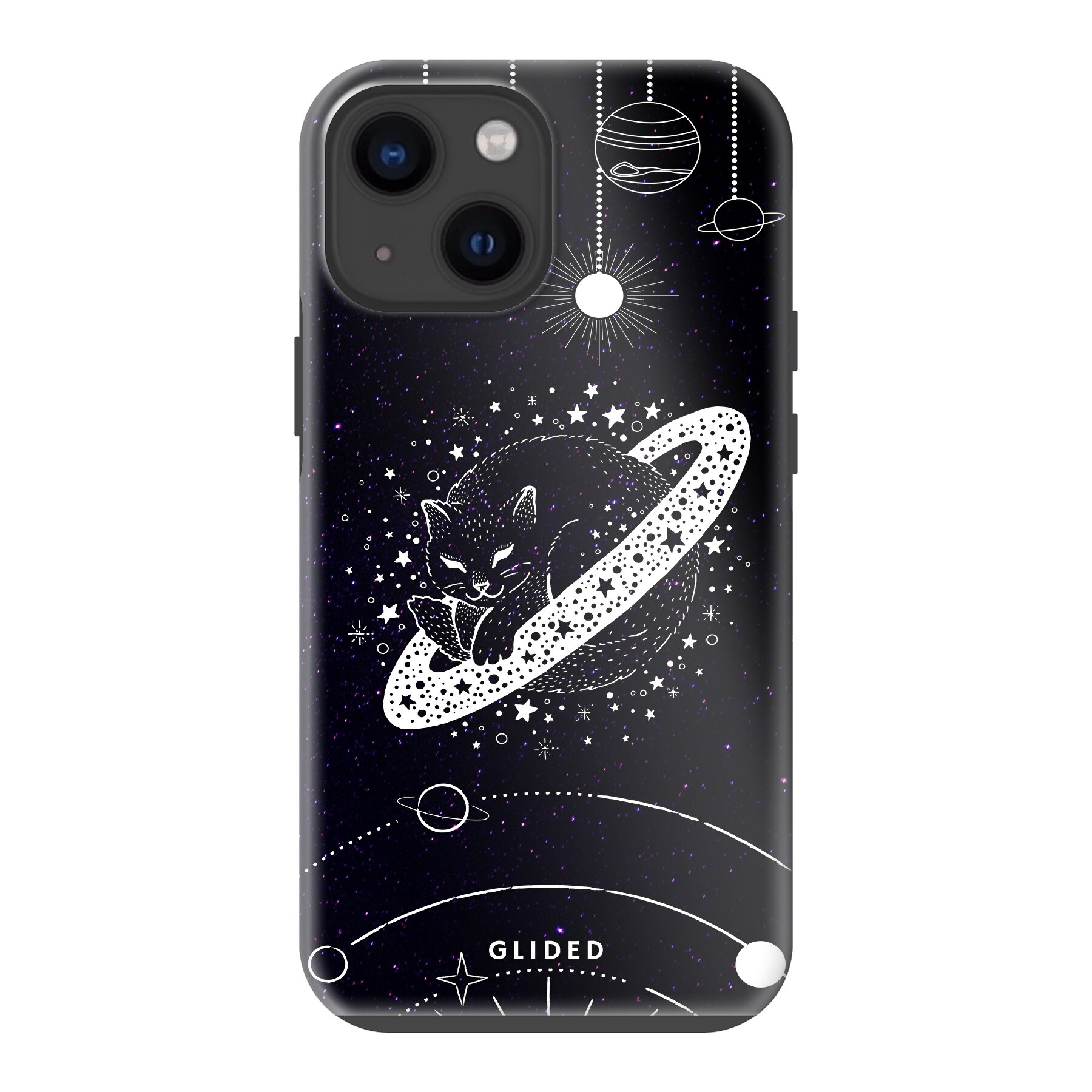 Astro Whiskers - iPhone 13 mini Handyhülle - MagSafe Tough case