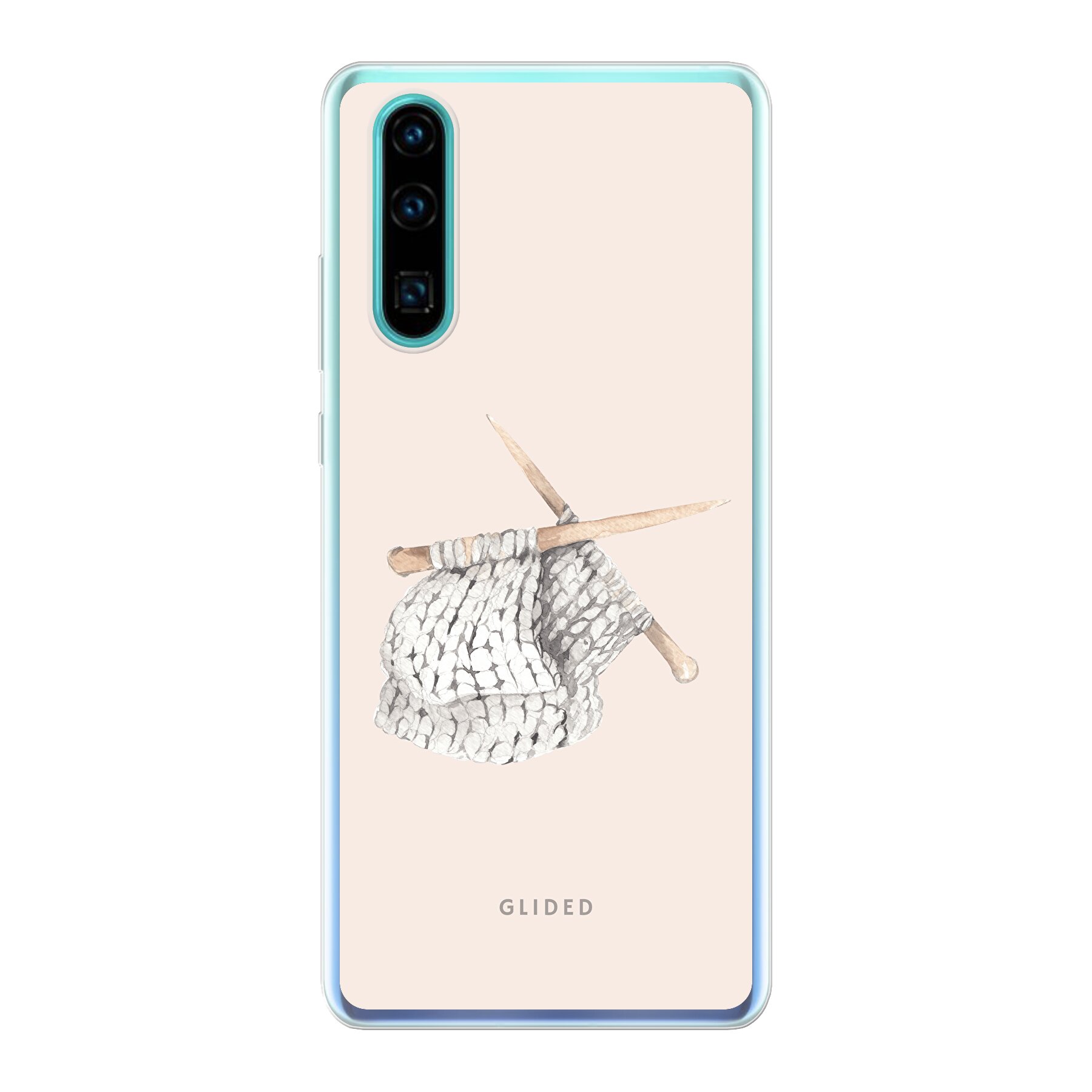 Scarf Knitting - Huawei P30 Handyhülle - Soft case