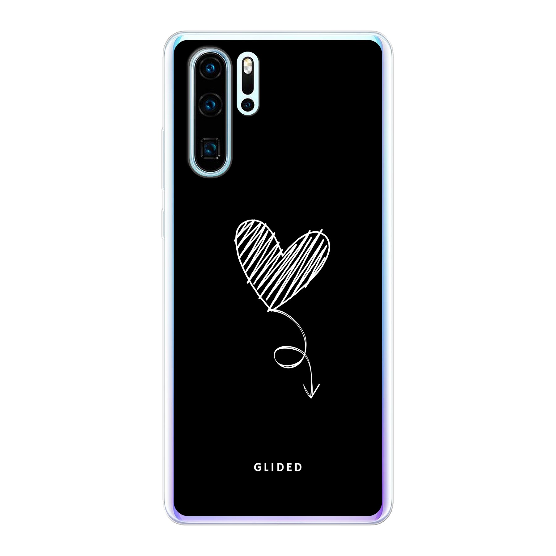 Dark Heart - Huawei P30 Pro Handyhülle - Soft case