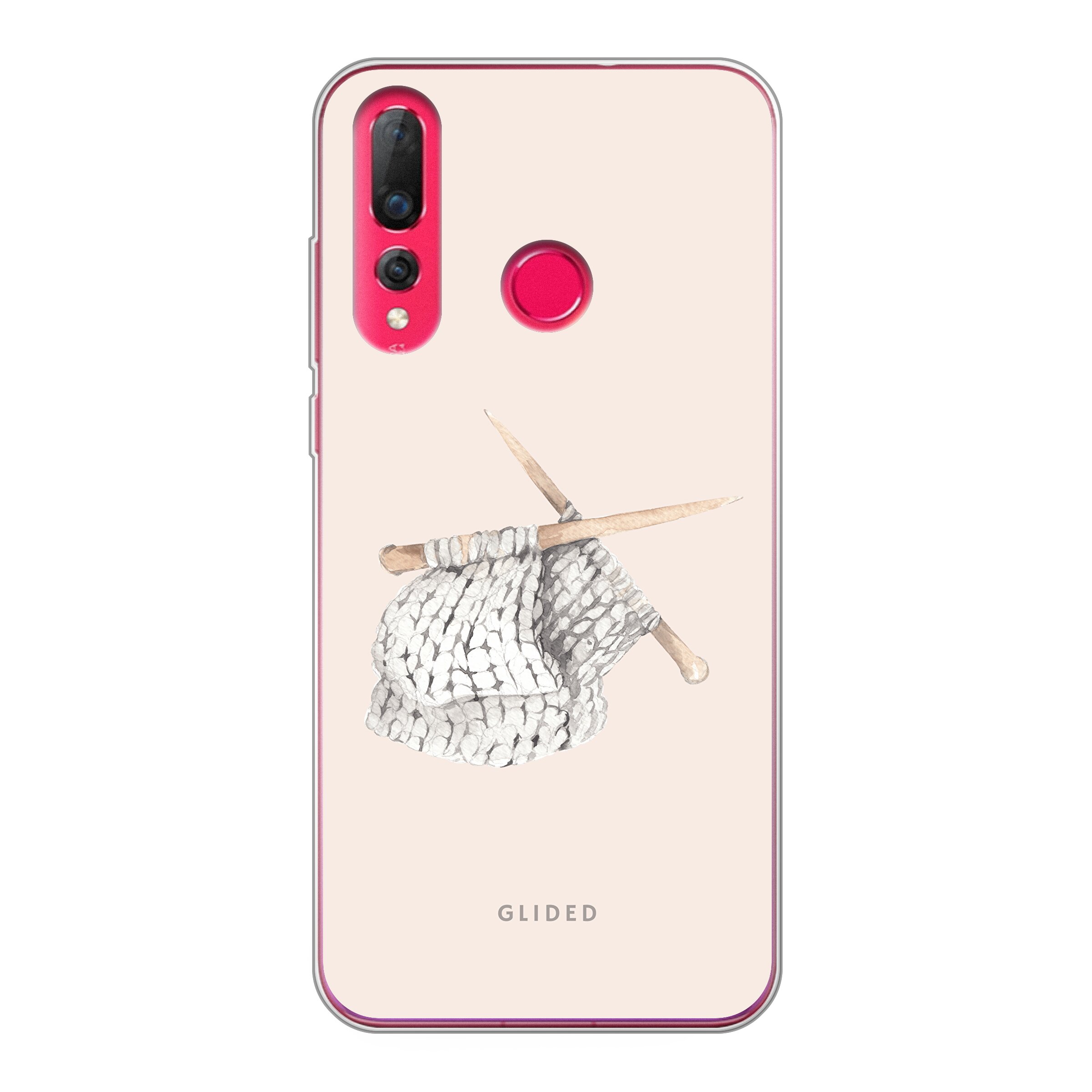 Scarf Knitting - Huawei P30 Lite Handyhülle - Soft case