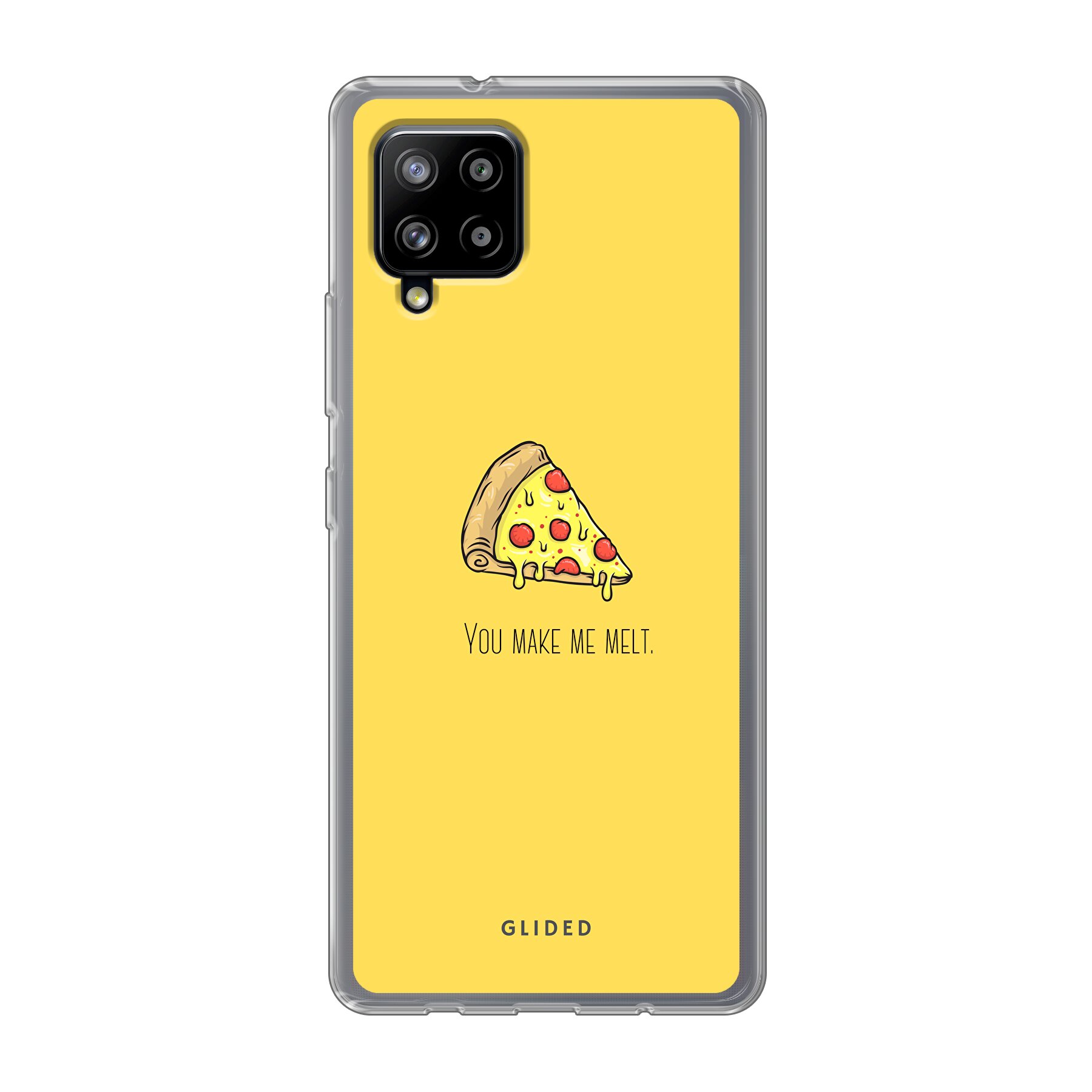 Flirty Pizza - Samsung Galaxy A42 5G Handyhülle - Soft case