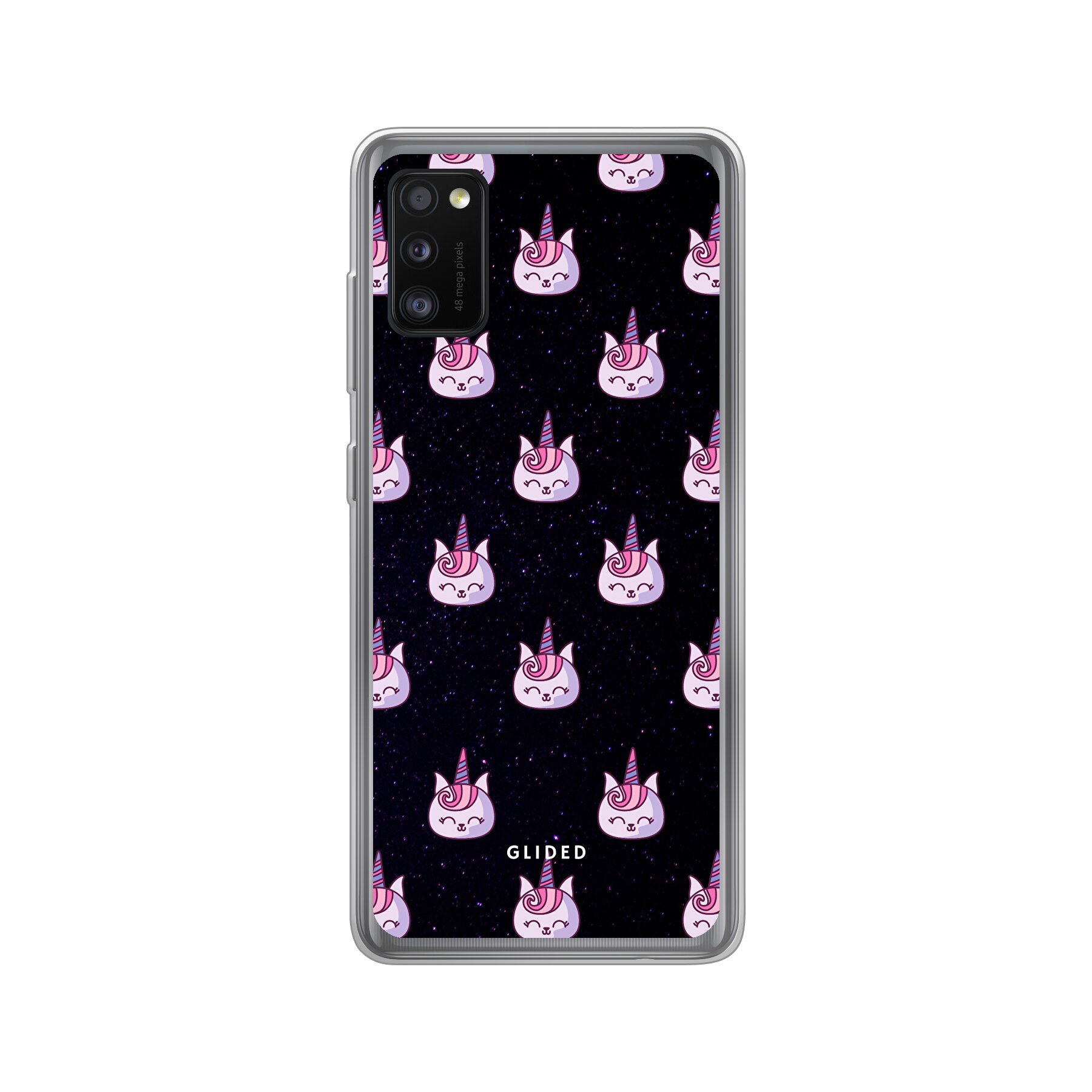 Unicorn Meow - Samsung Galaxy A41 Handyhülle - Soft case