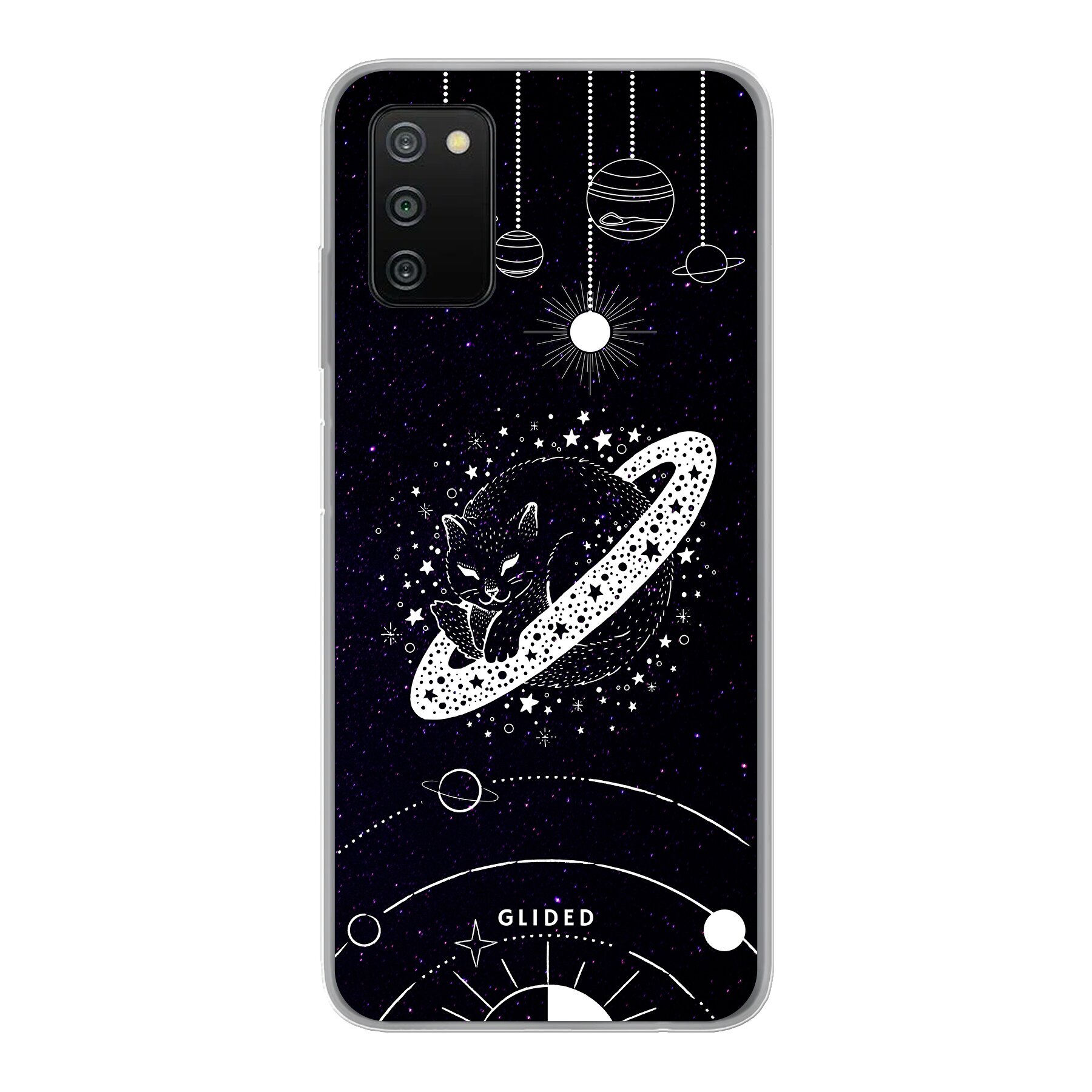 Astro Whiskers - Samsung Galaxy A03s Handyhülle - Soft case