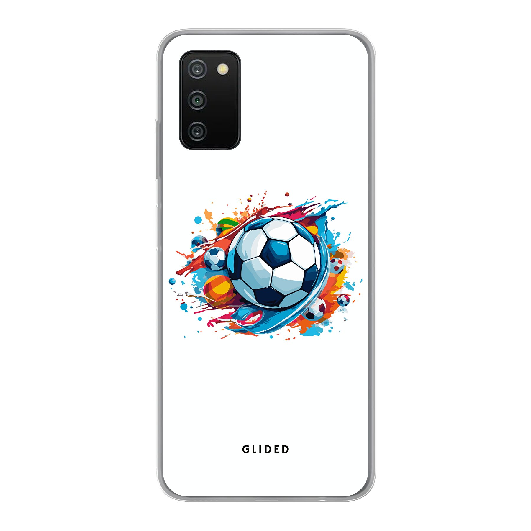 Football Passion - Samsung Galaxy A03s Handyhülle - Soft case