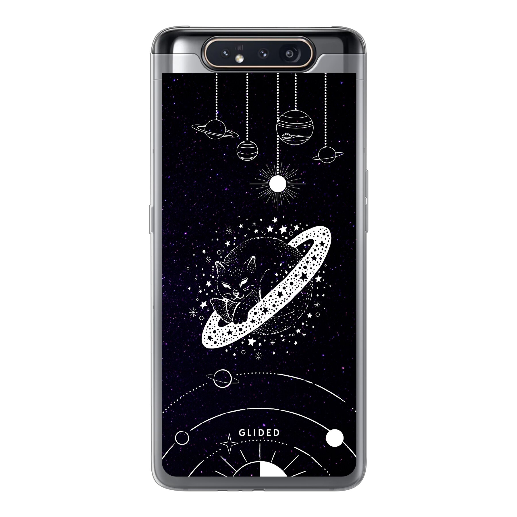 Astro Whiskers - Samsung Galaxy A80 Handyhülle - Soft case