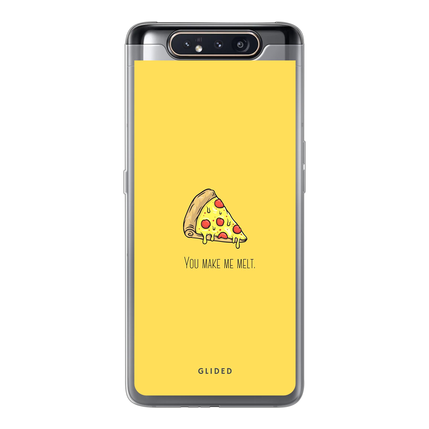 Flirty Pizza - Samsung Galaxy A80 Handyhülle - Soft case