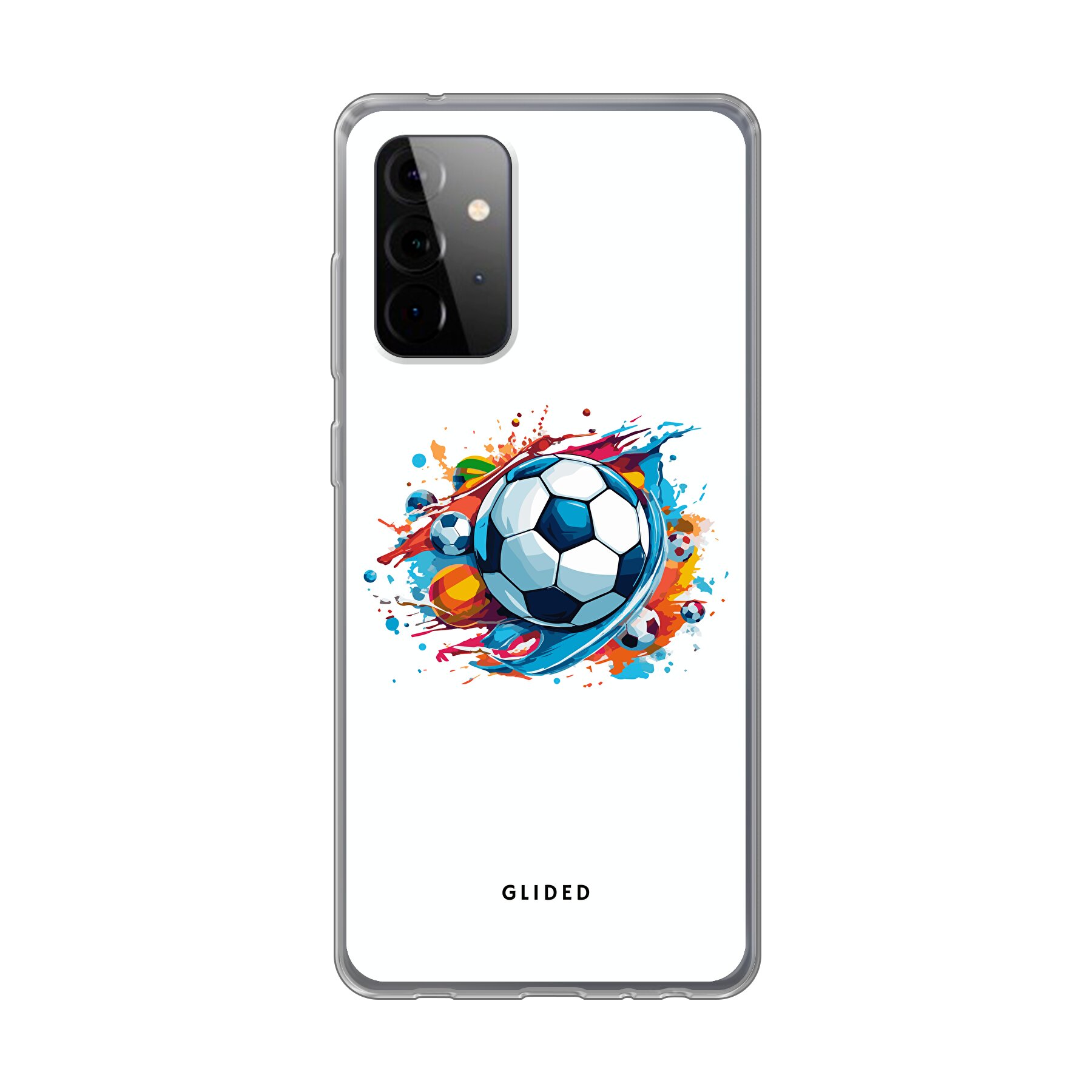 Football Passion - Samsung Galaxy A72 Handyhülle - Soft case