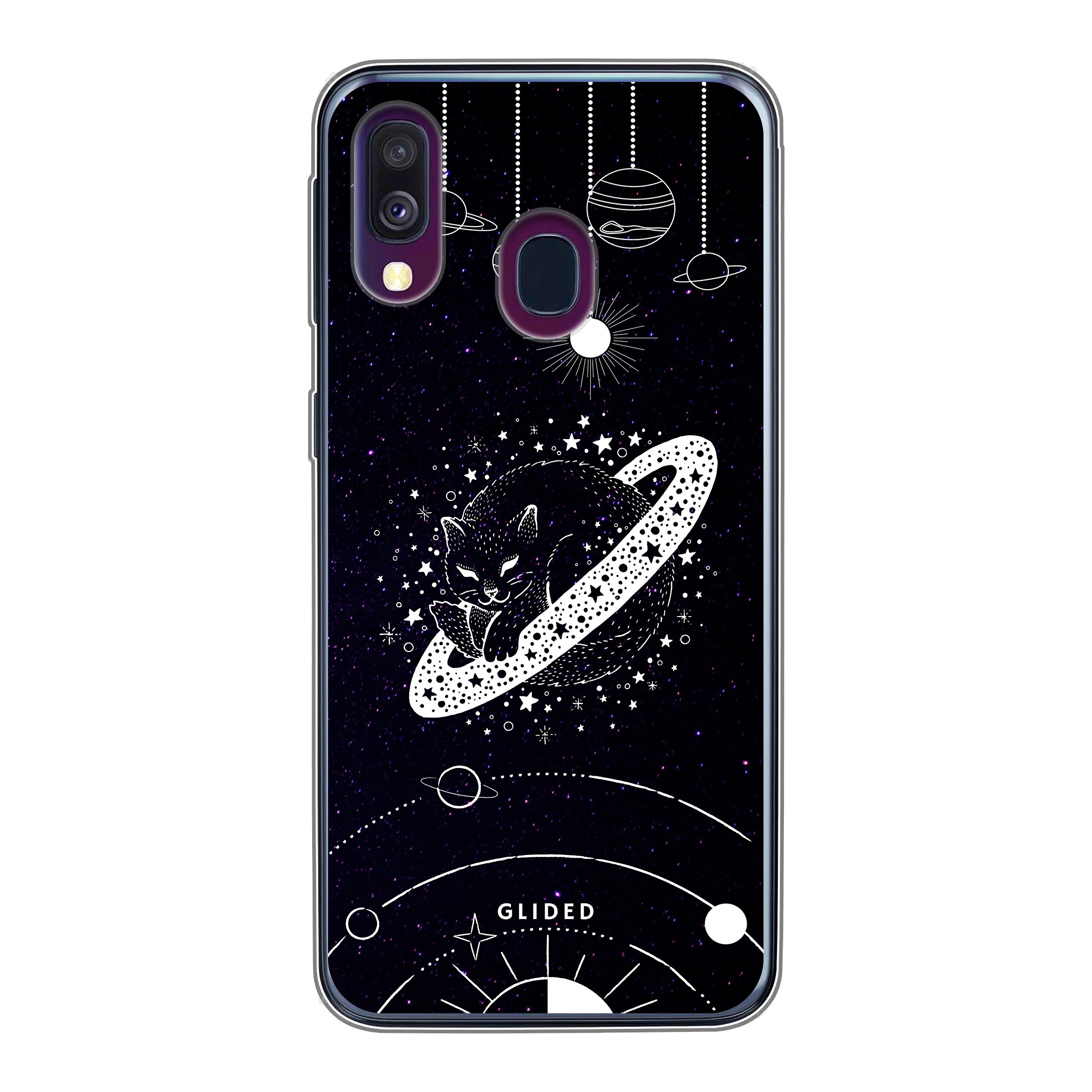 Astro Whiskers - Samsung Galaxy A40 Handyhülle - Soft case
