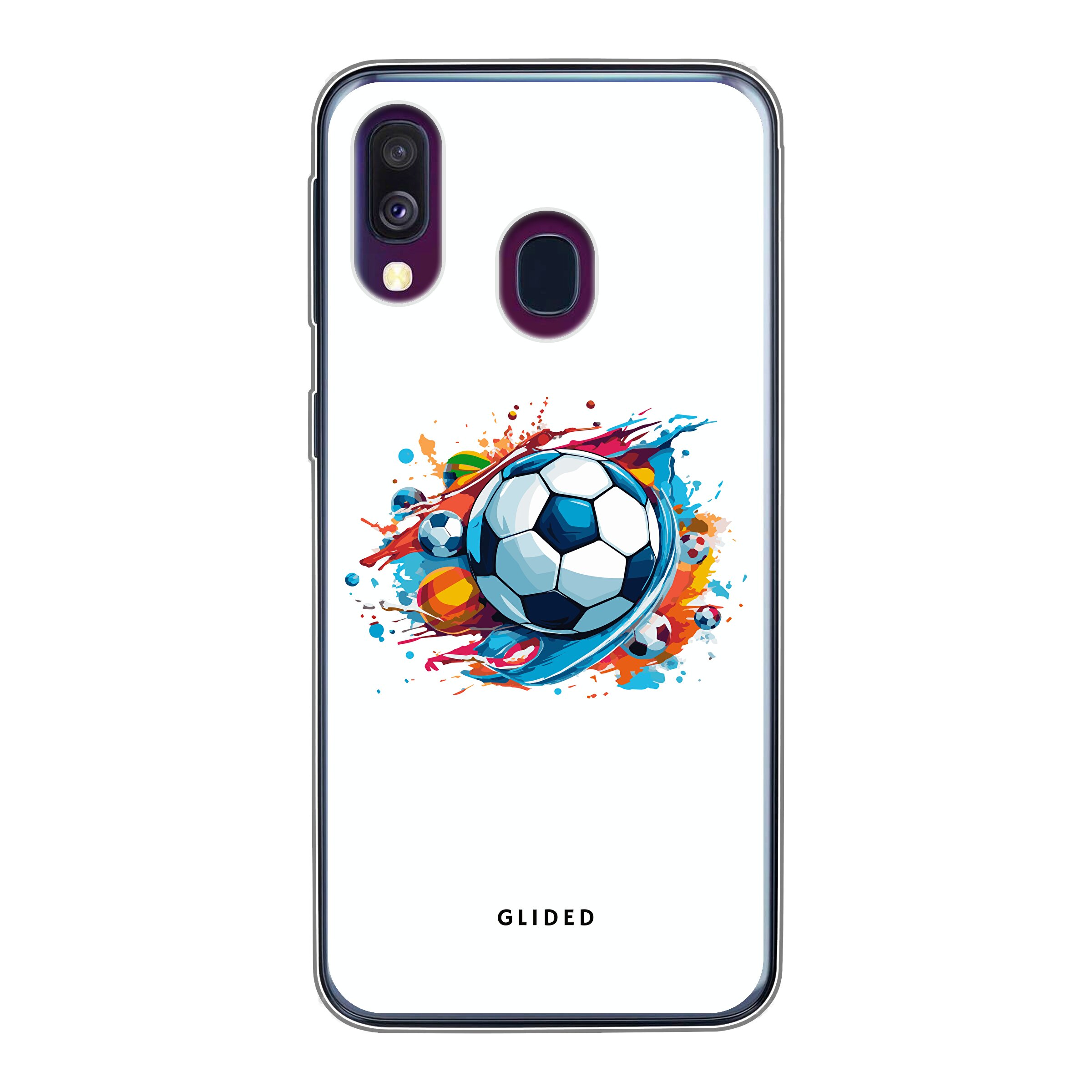 Football Passion - Samsung Galaxy A40 Handyhülle - Soft case