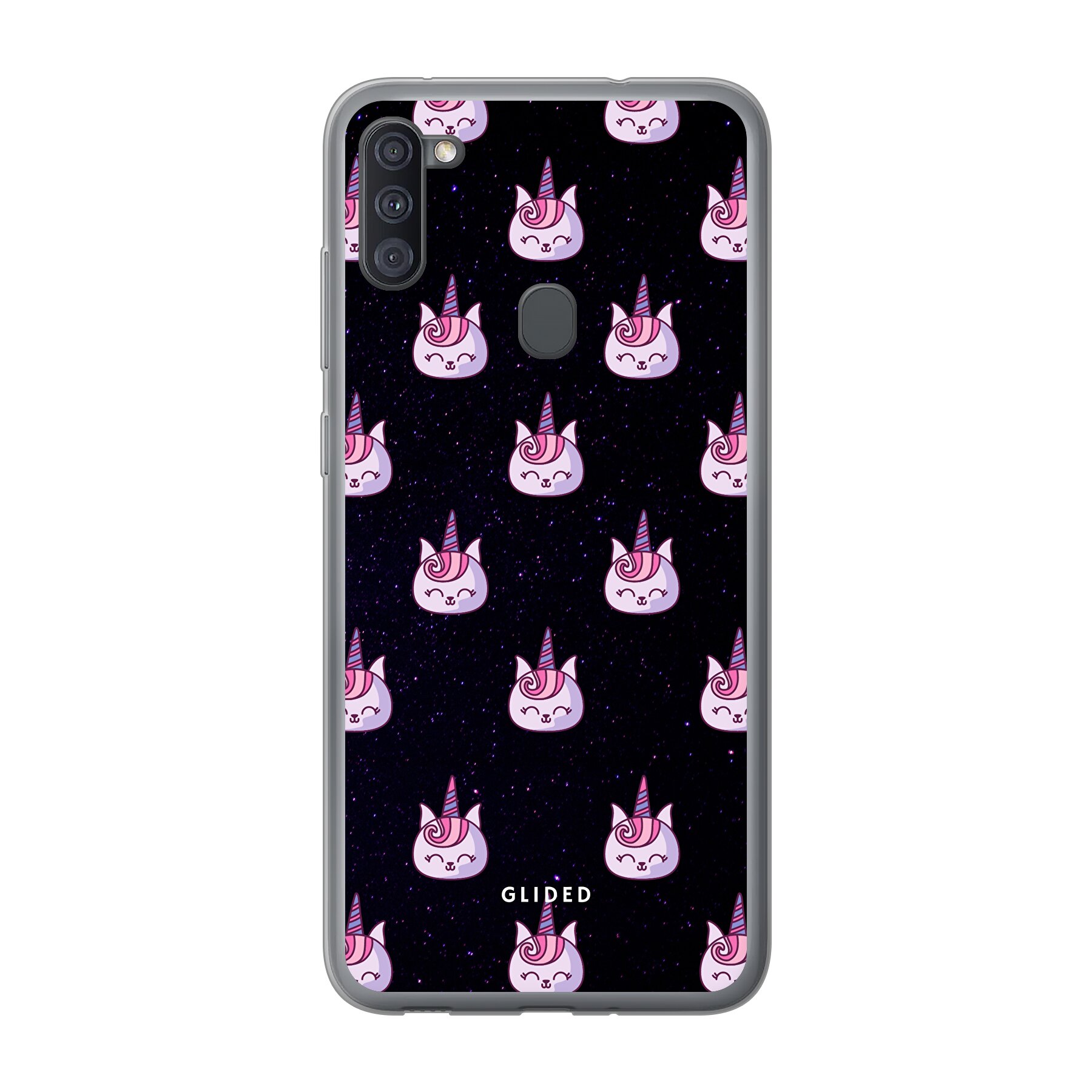 Unicorn Meow - Samsung Galaxy A11 Handyhülle - Soft case