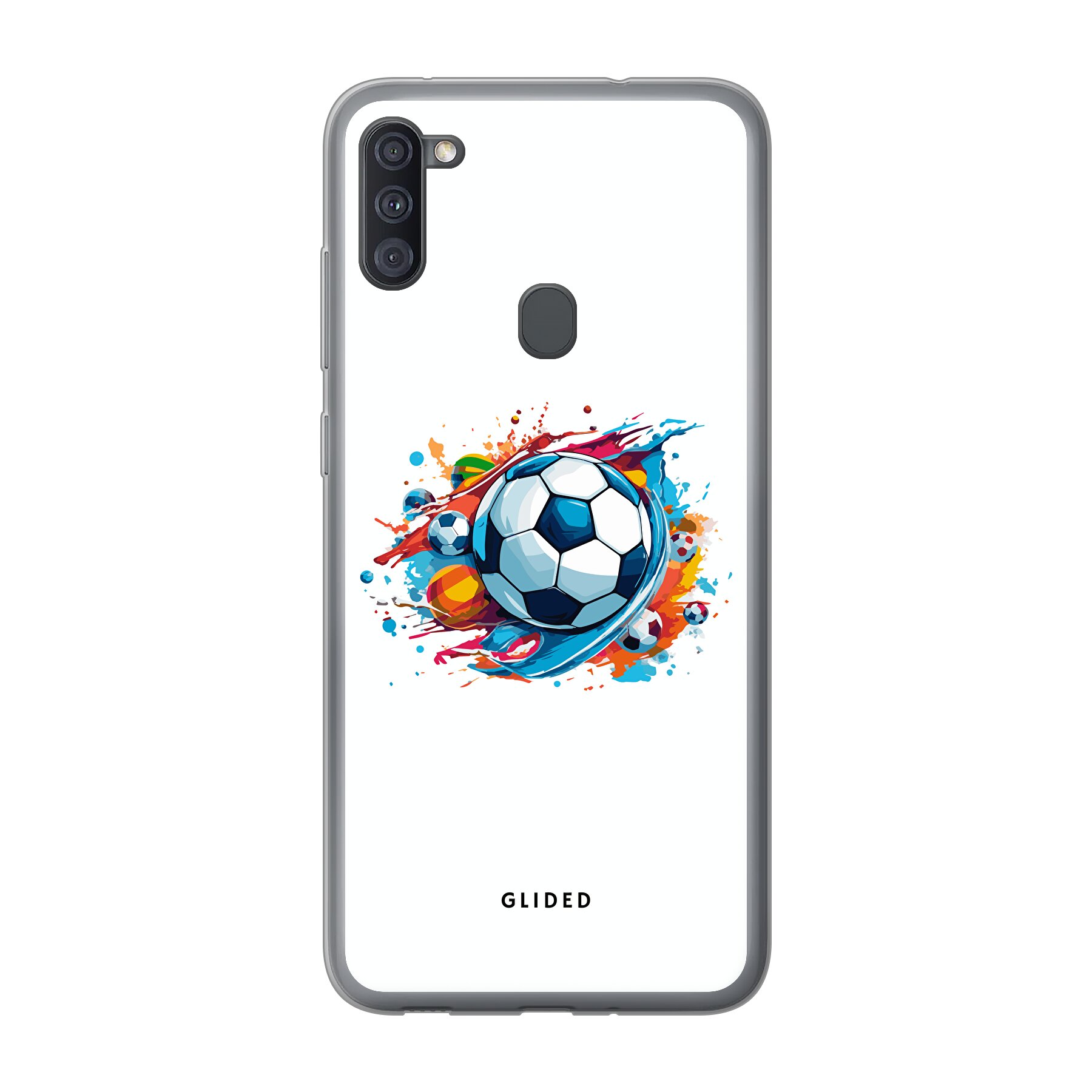 Football Passion - Samsung Galaxy A11 Handyhülle - Soft case