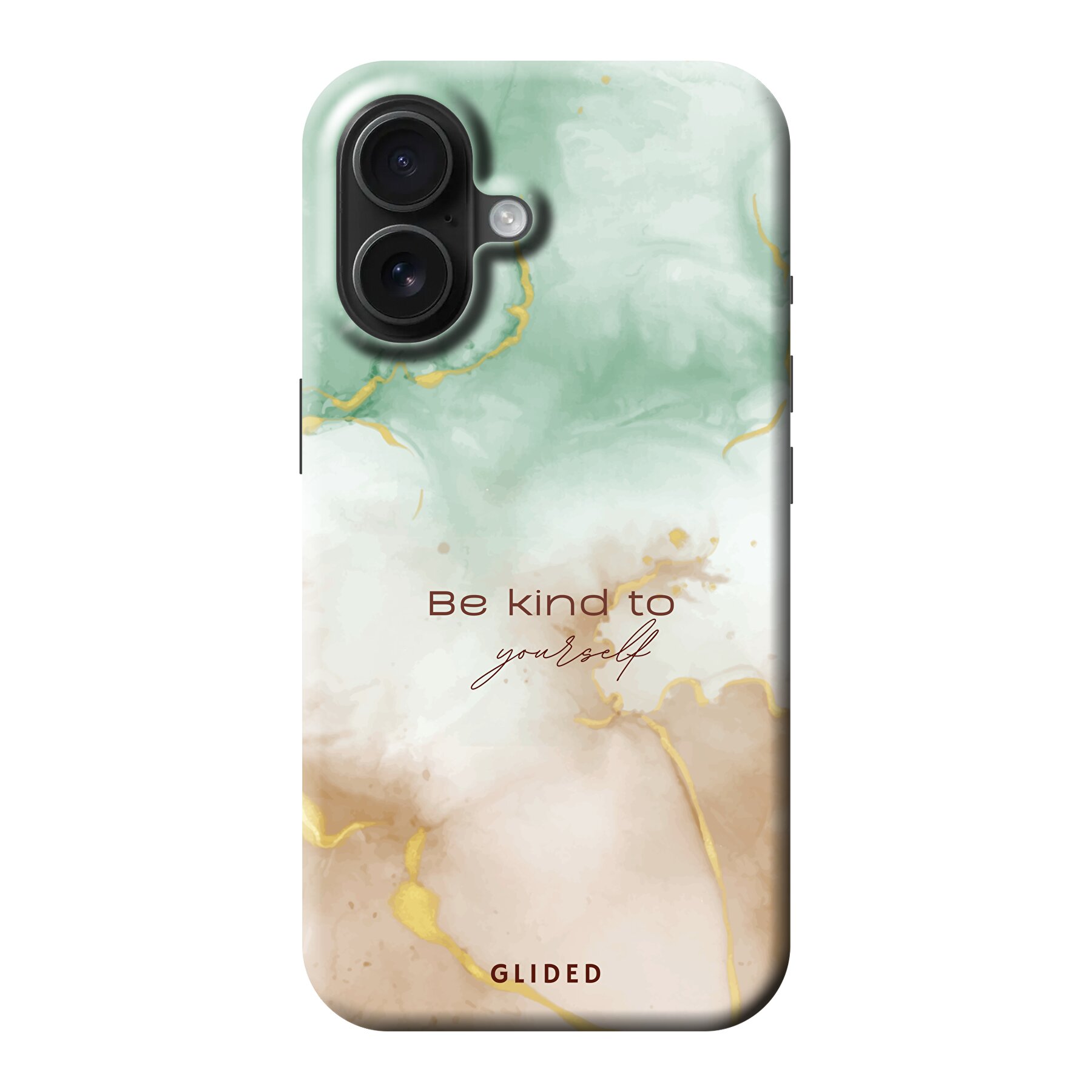 Kind to yourself - iPhone 16 Handyhülle - Crossbody case mit Band