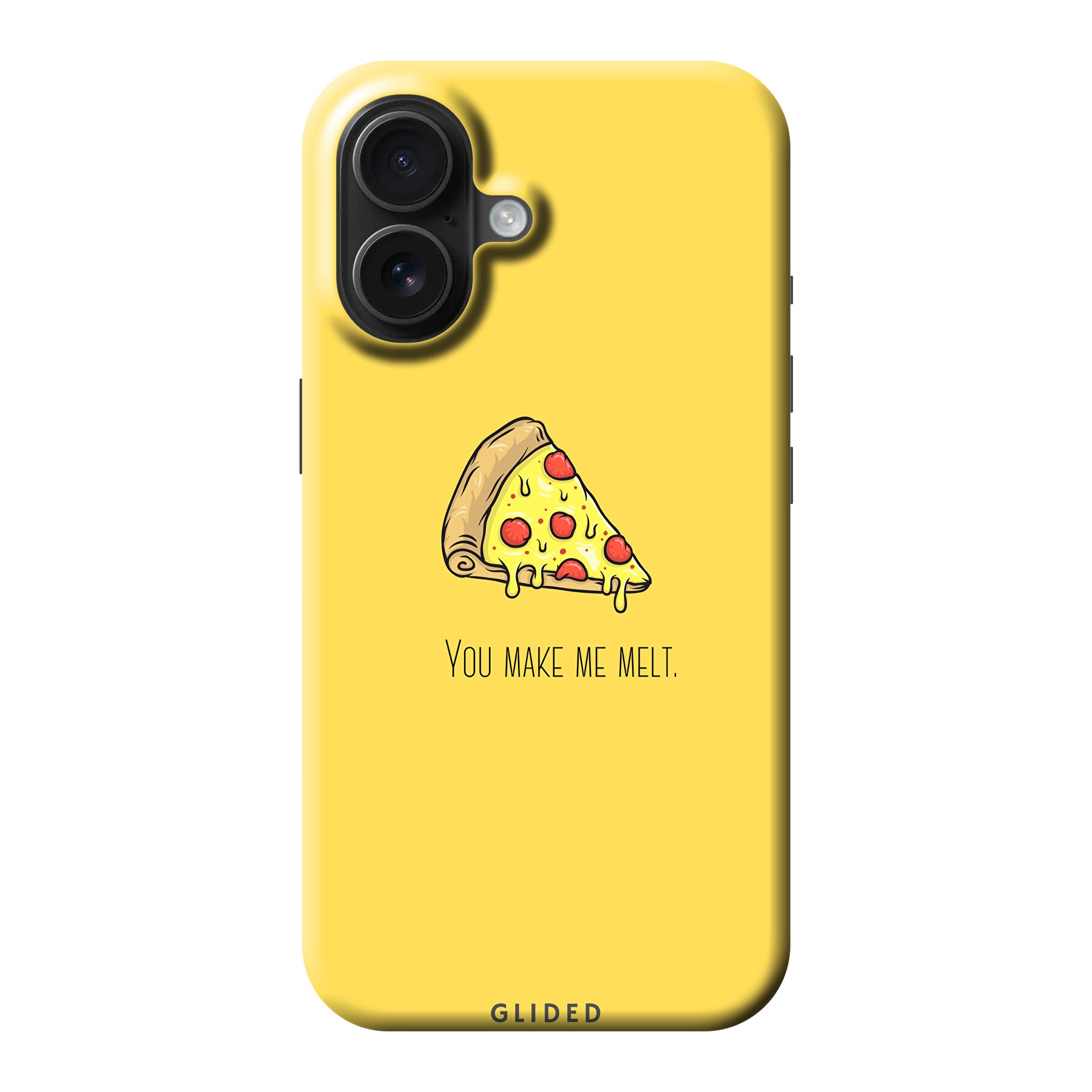 Flirty Pizza - iPhone 16 Handyhülle - Tough case
