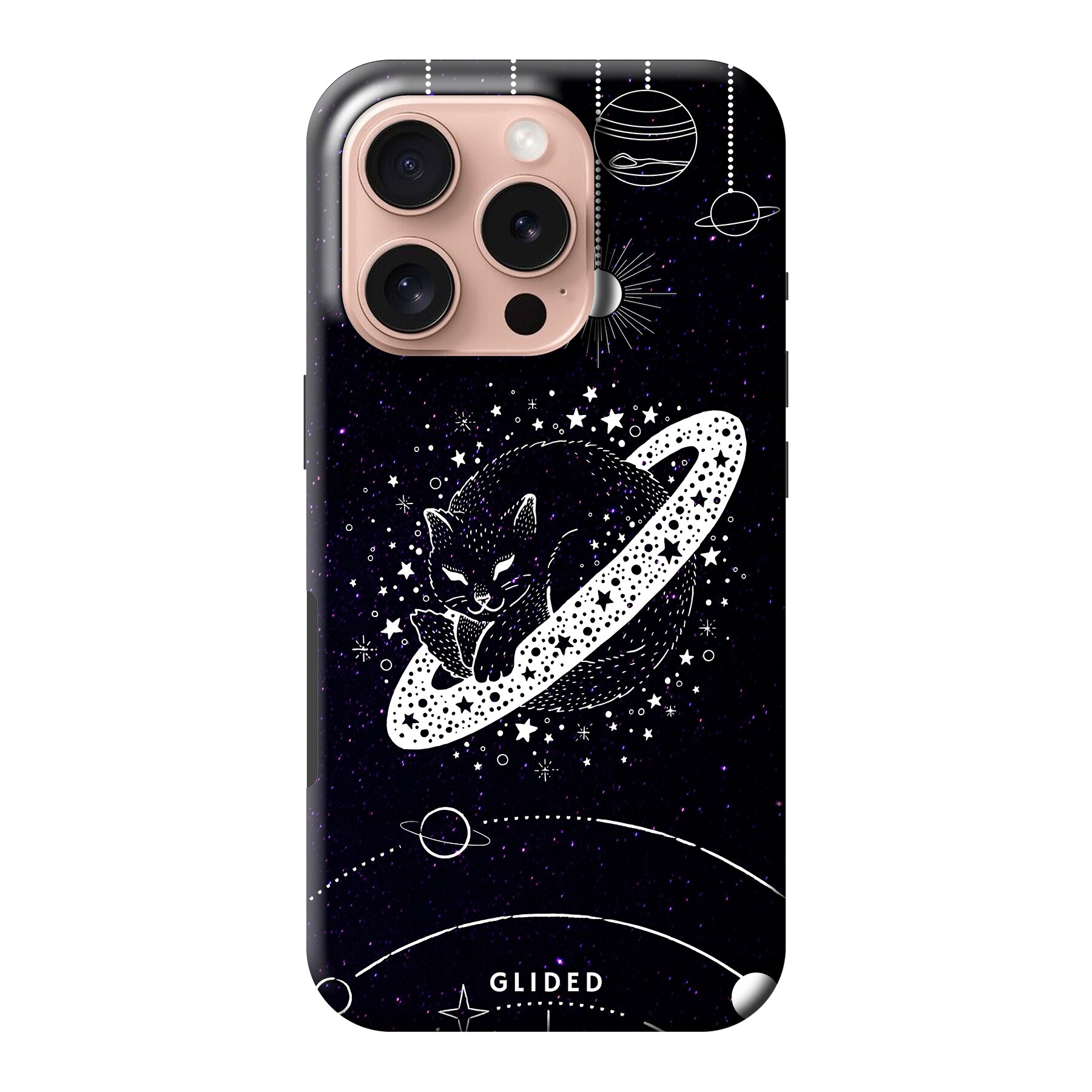 Astro Whiskers - iPhone 16 Pro Handyhülle - Soft case
