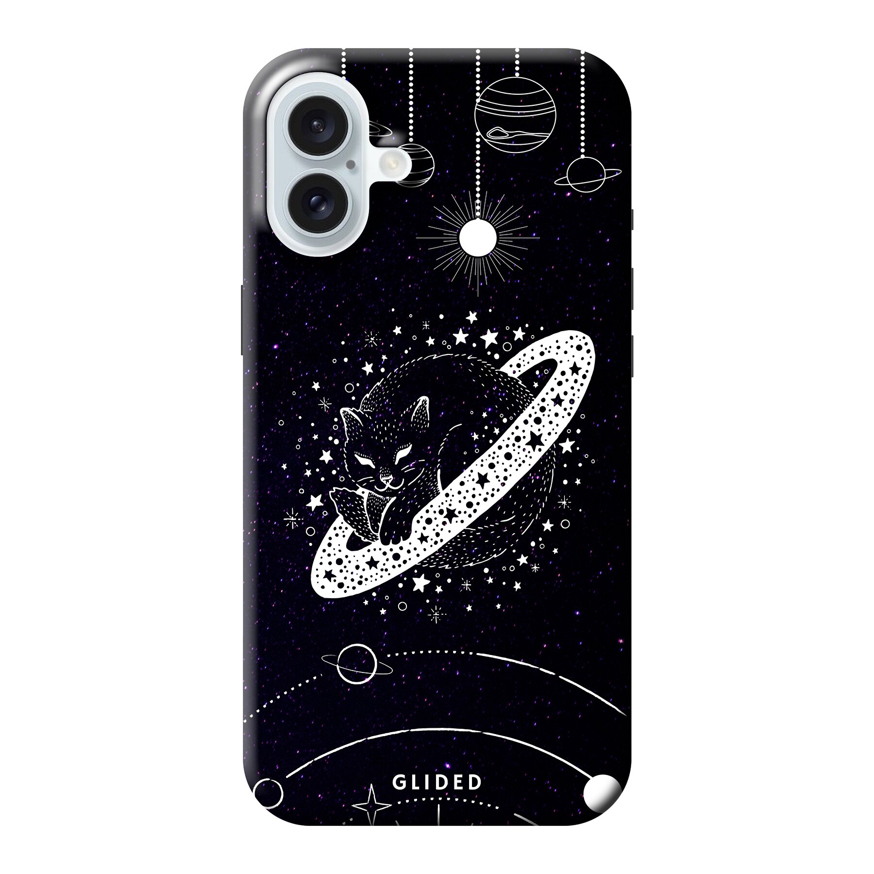 Astro Whiskers - iPhone 16 Plus Handyhülle - Biologisch Abbaubar