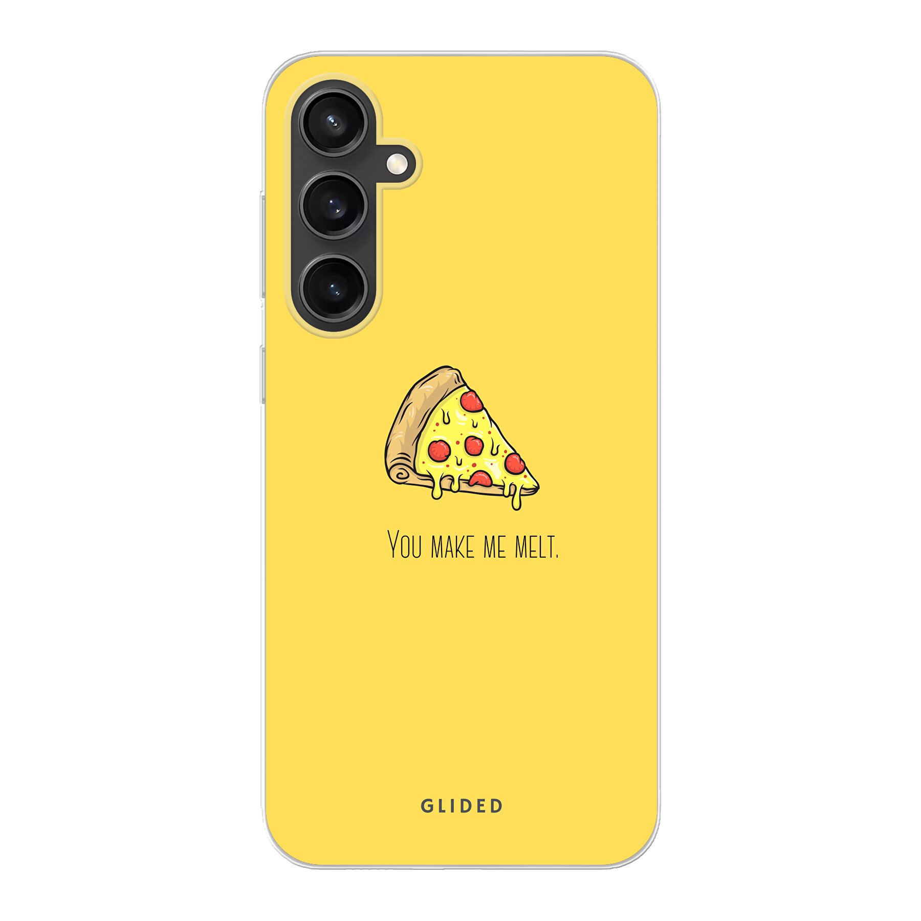 Flirty Pizza - Samsung Galaxy S23 FE Handyhülle - Soft case