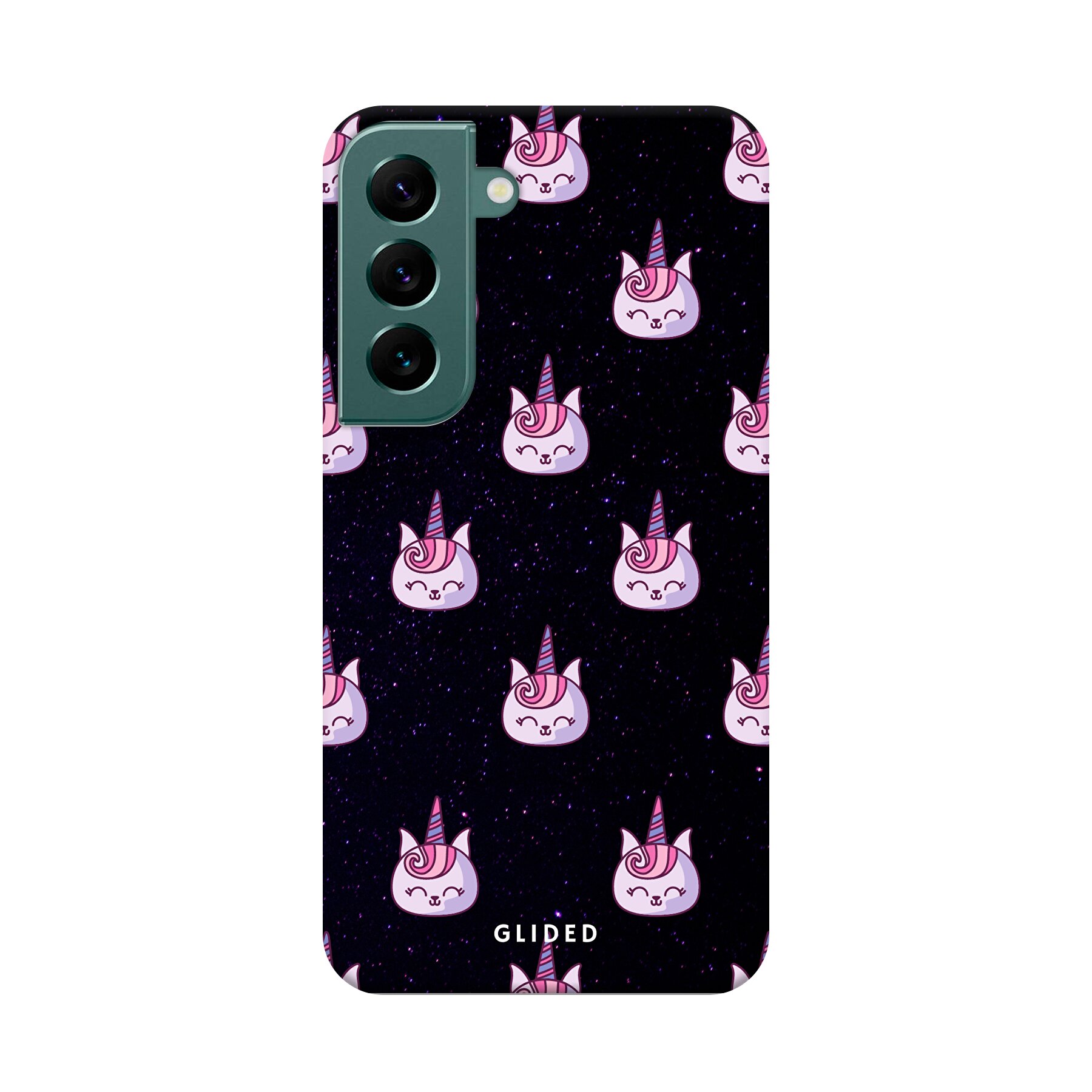 Unicorn Meow - Samsung Galaxy S22 Handyhülle - Soft case
