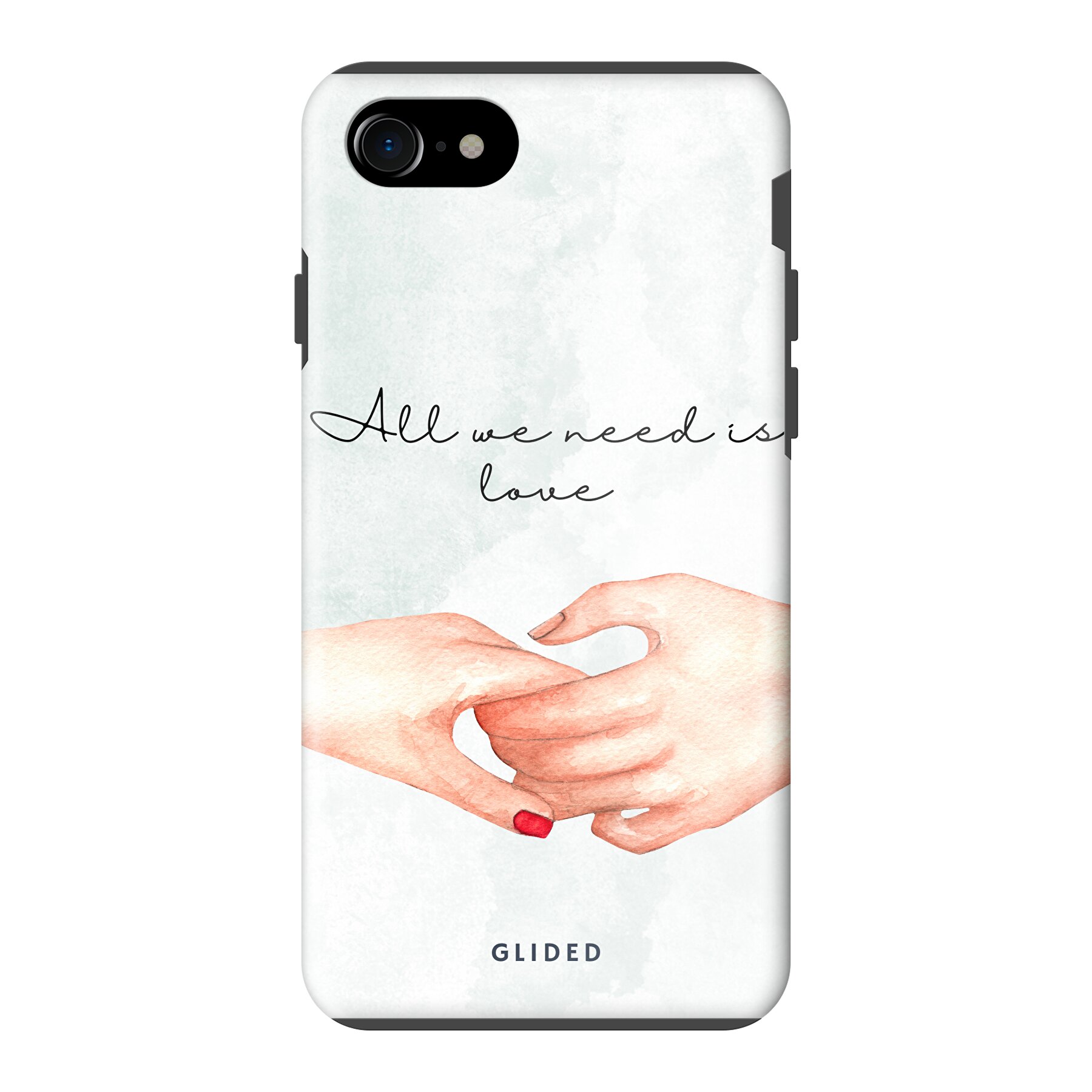 PureLove - iPhone SE 2020 Handyhülle - Crossbody case mit Band