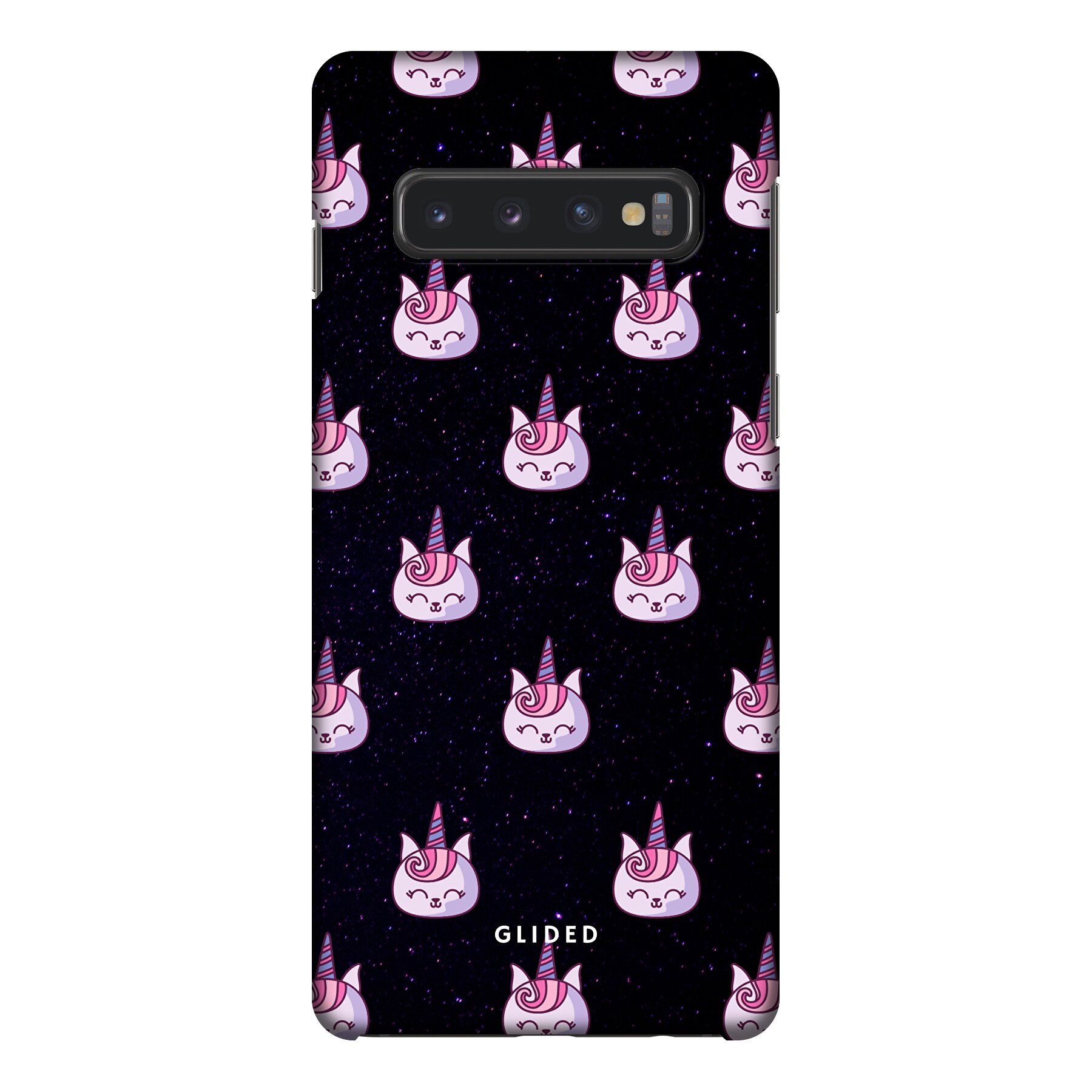 Unicorn Meow - Samsung Galaxy S10 Handyhülle - Soft case