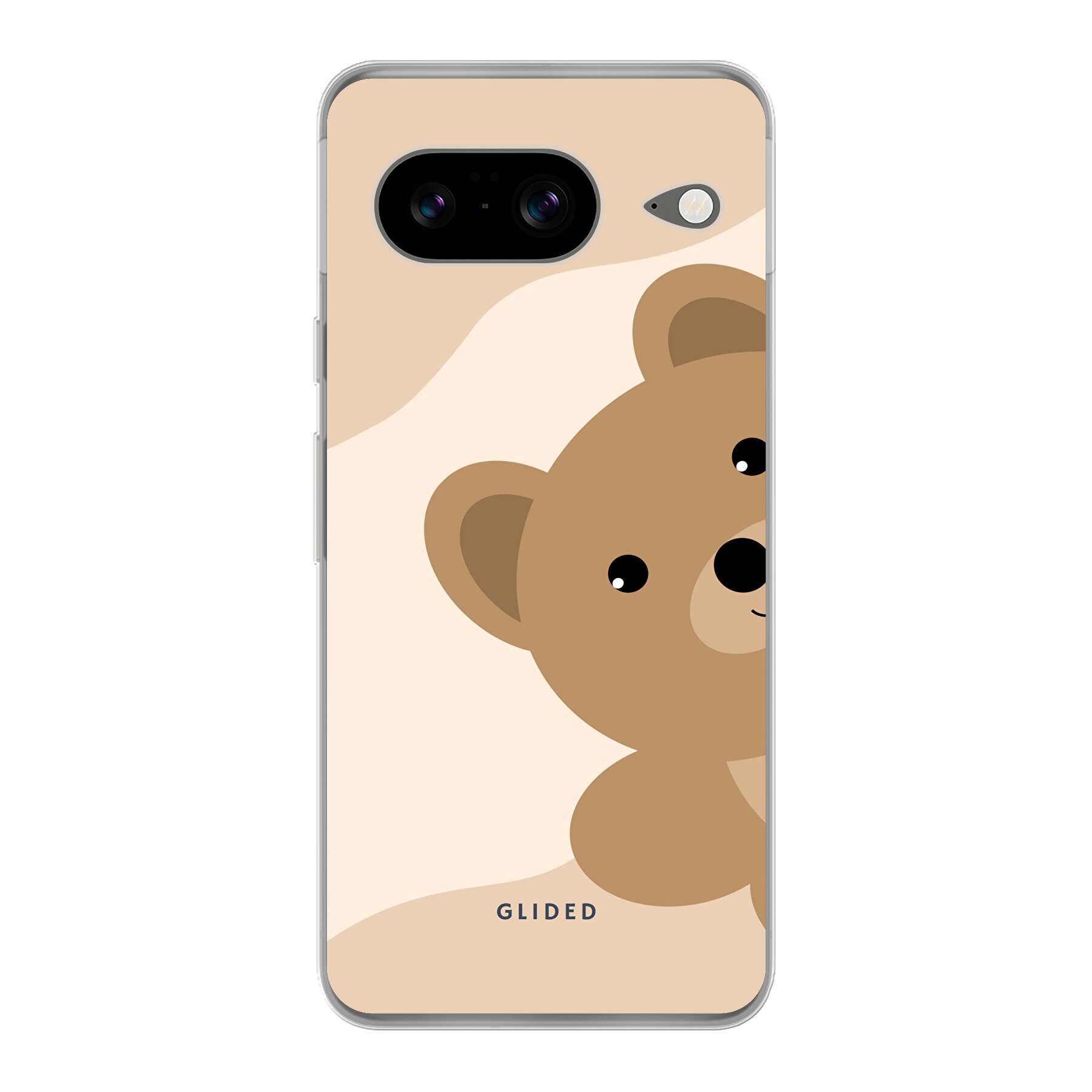 BearLove Left - Google Pixel 8 Handyhülle - Tough case