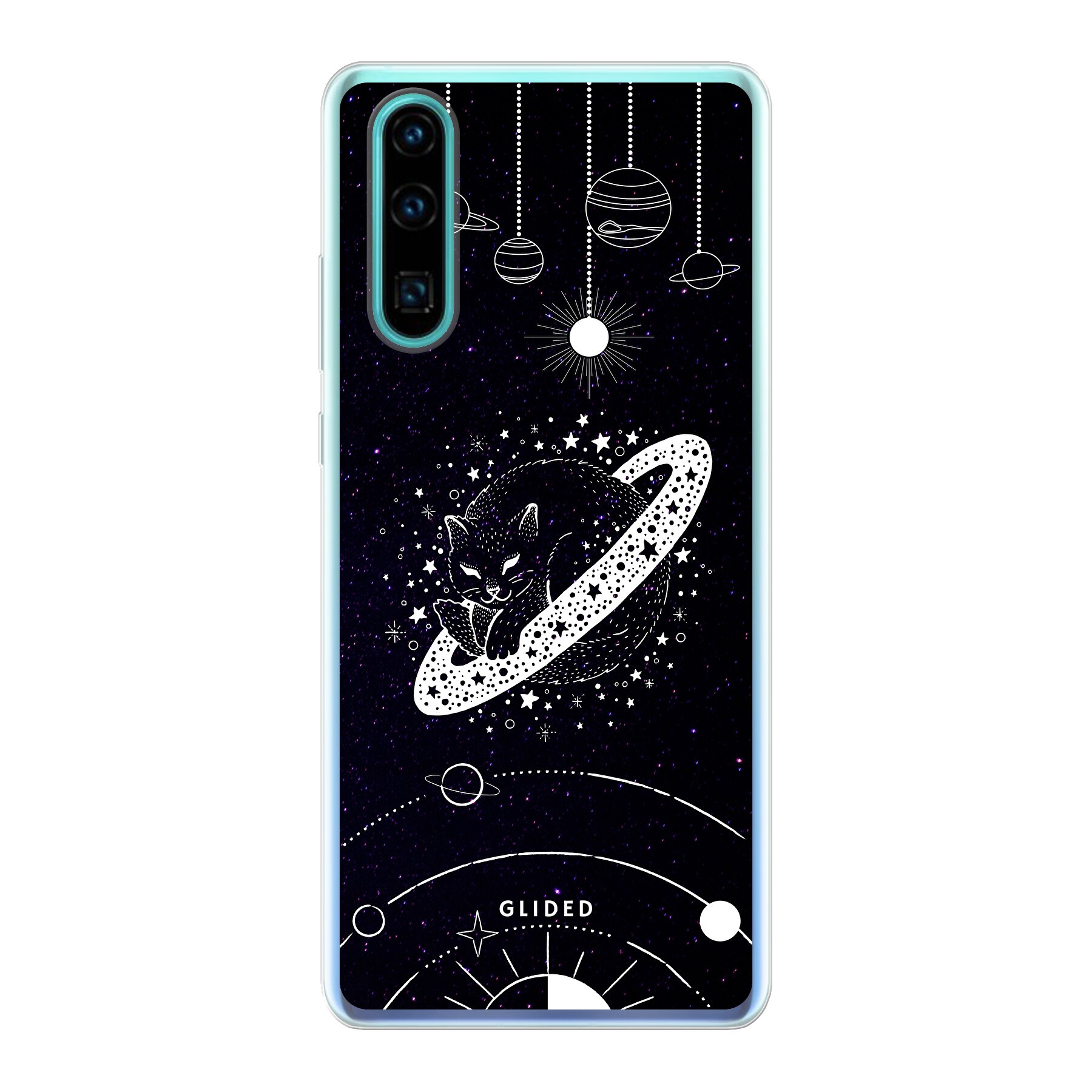 Astro Whiskers - Huawei P30 Handyhülle - Tough case