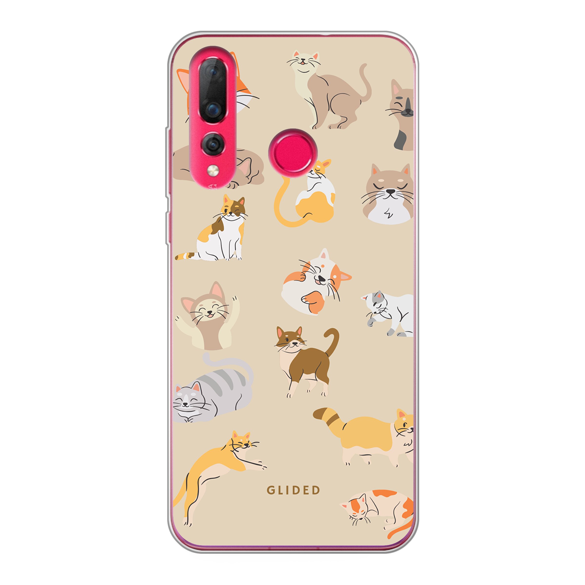 Meow - Huawei P30 Lite Handyhülle - Tough case