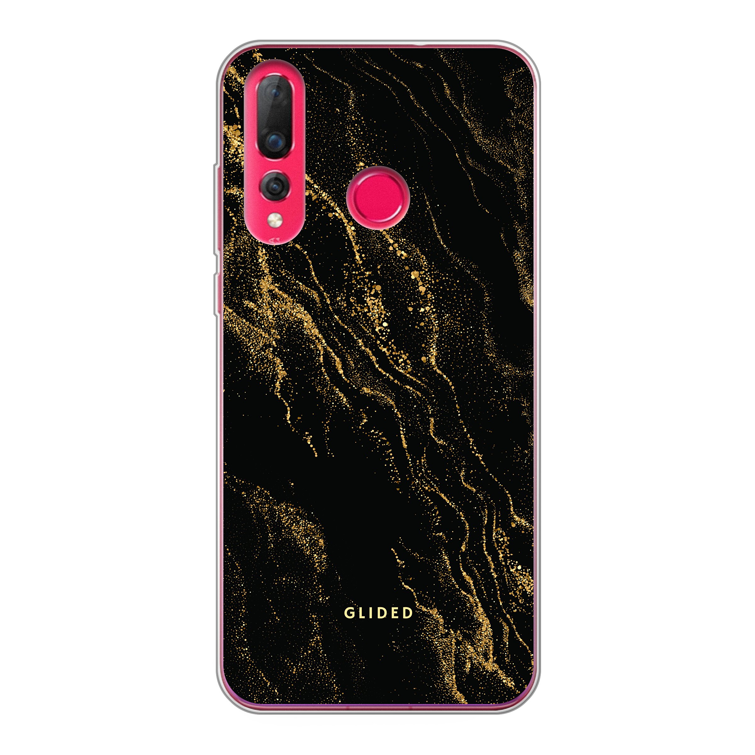 Black Marble - Huawei P30 Lite Handyhülle - Tough case