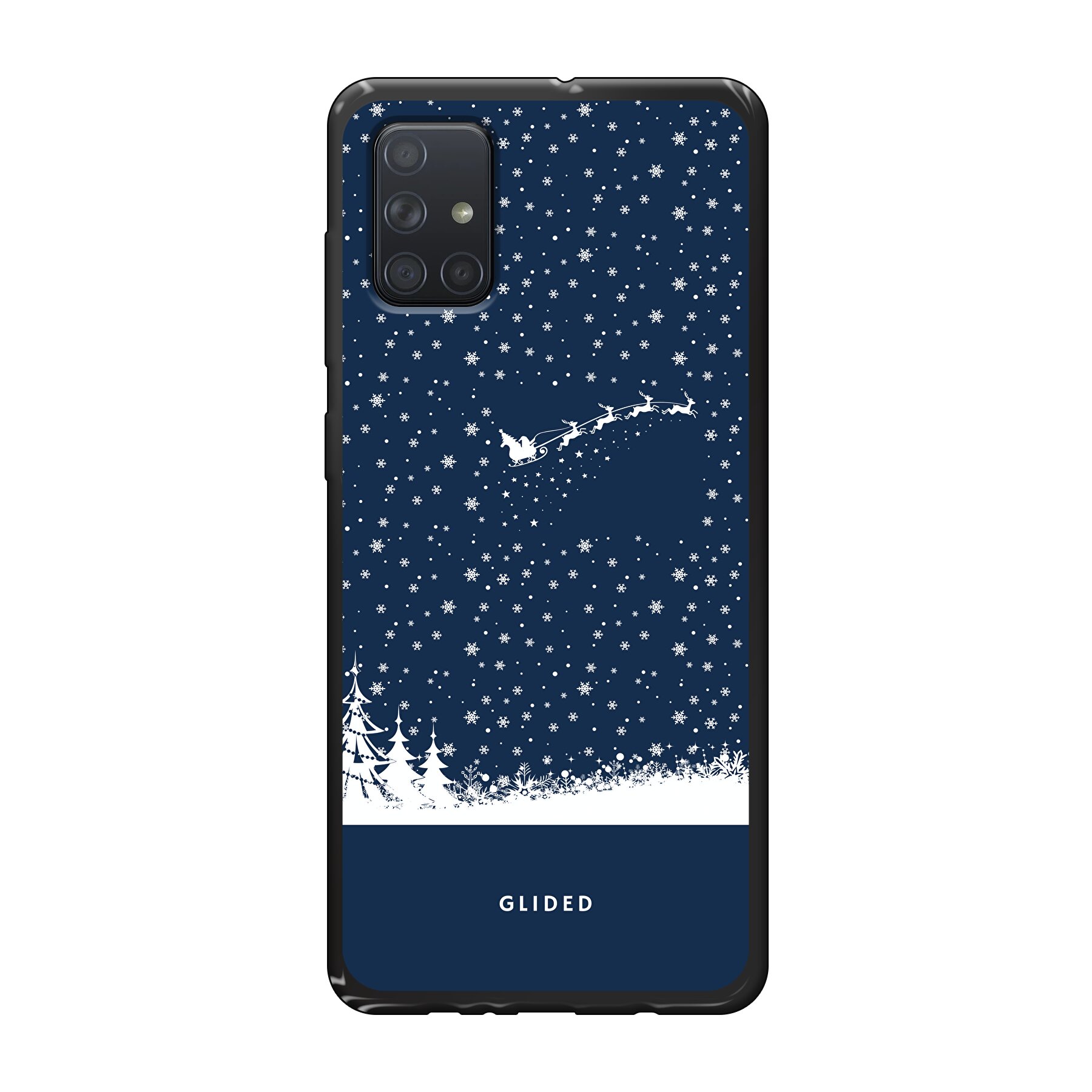 Flying Santa - Samsung Galaxy A71 Handyhülle - Soft case