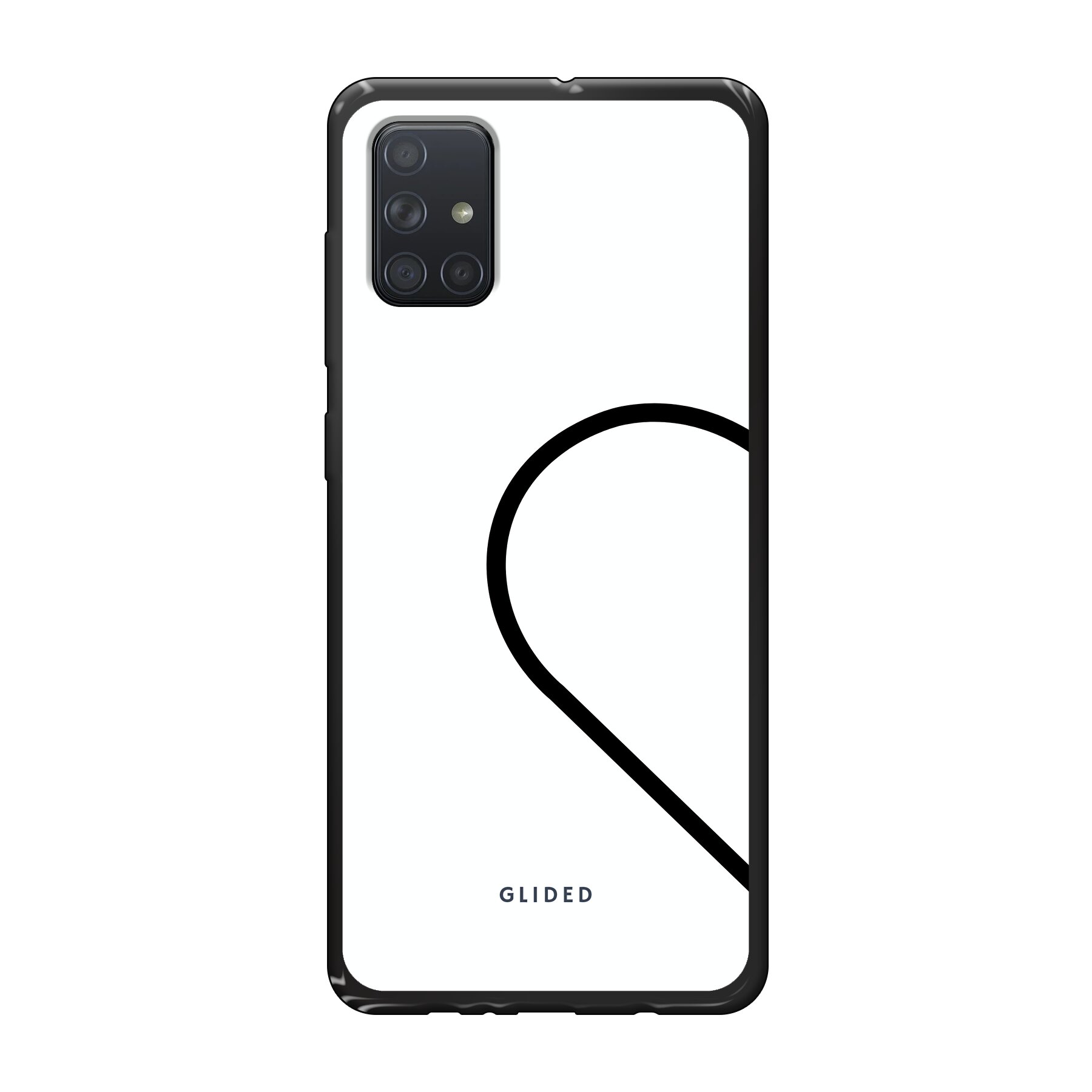 Harmony White - Samsung Galaxy A71 Handyhülle - Soft case