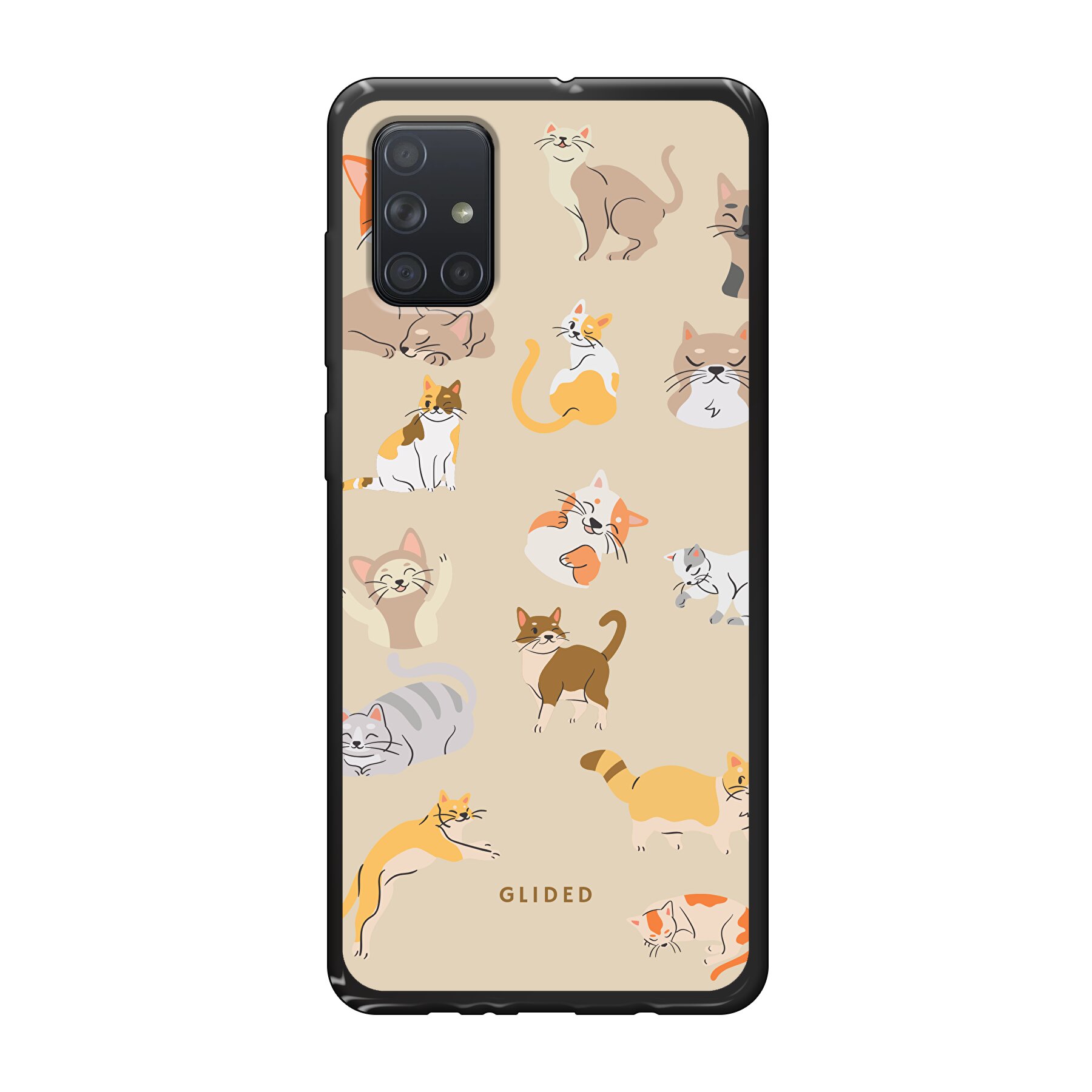 Meow - Samsung Galaxy A71 Handyhülle - Soft case
