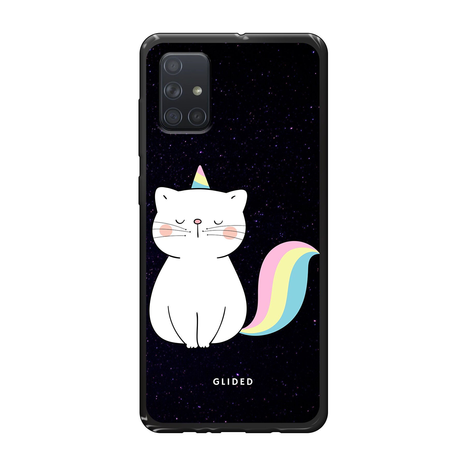 Unicorn Cat - Samsung Galaxy A71 Handyhülle - Tough case